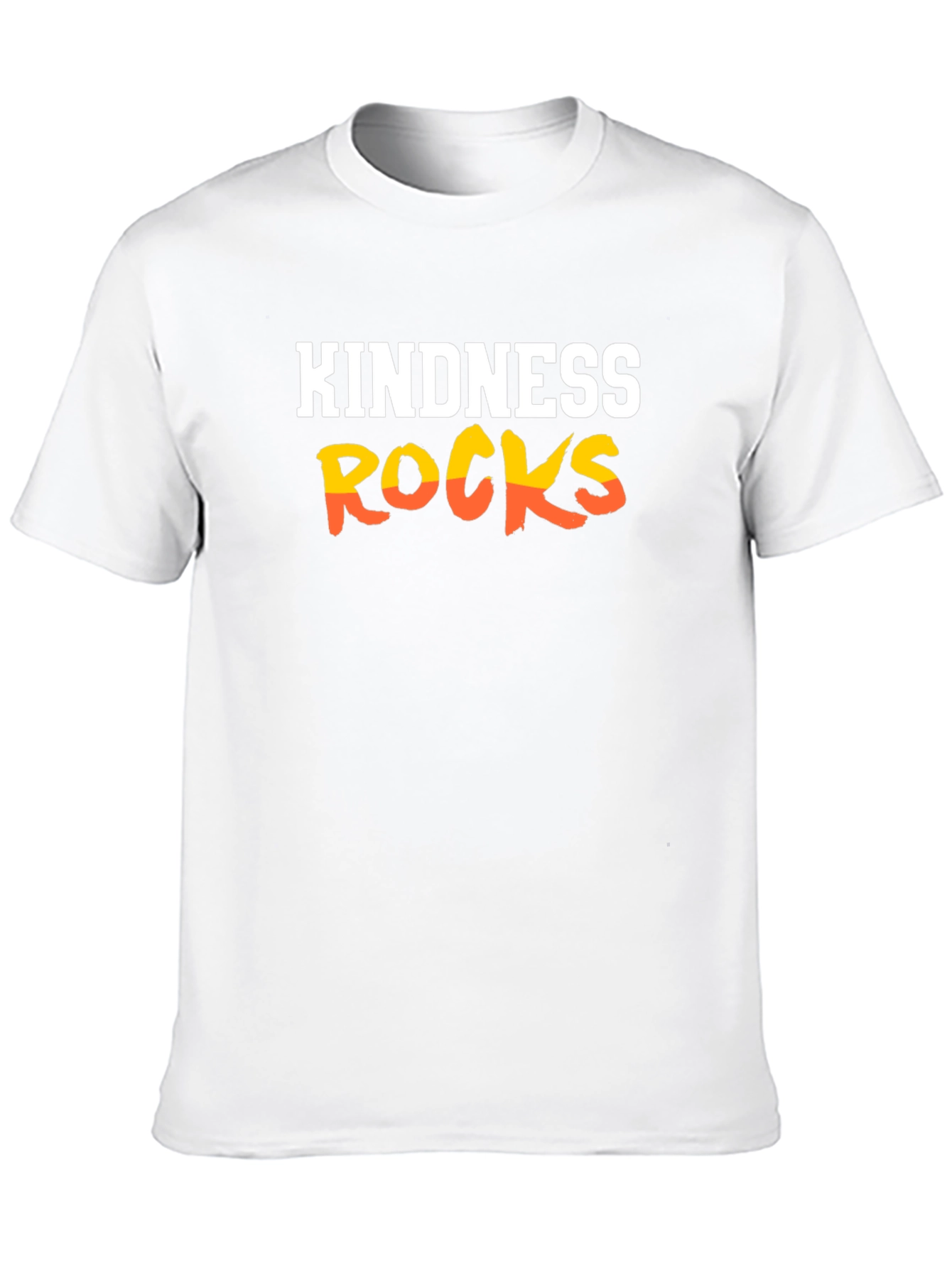 Kindness Rocks Graphic Tee - Black Unisex T-Shirt
