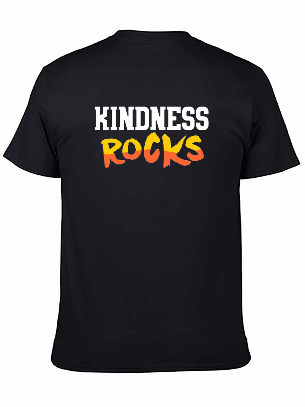 Kindness Rocks Graphic Tee - Black Unisex T-Shirt