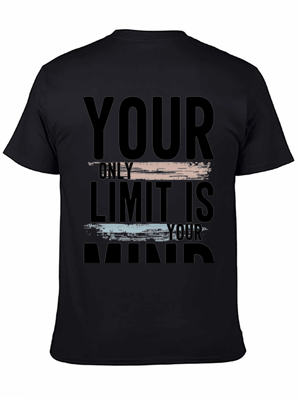 Motivational Graphic Print T-Shirt