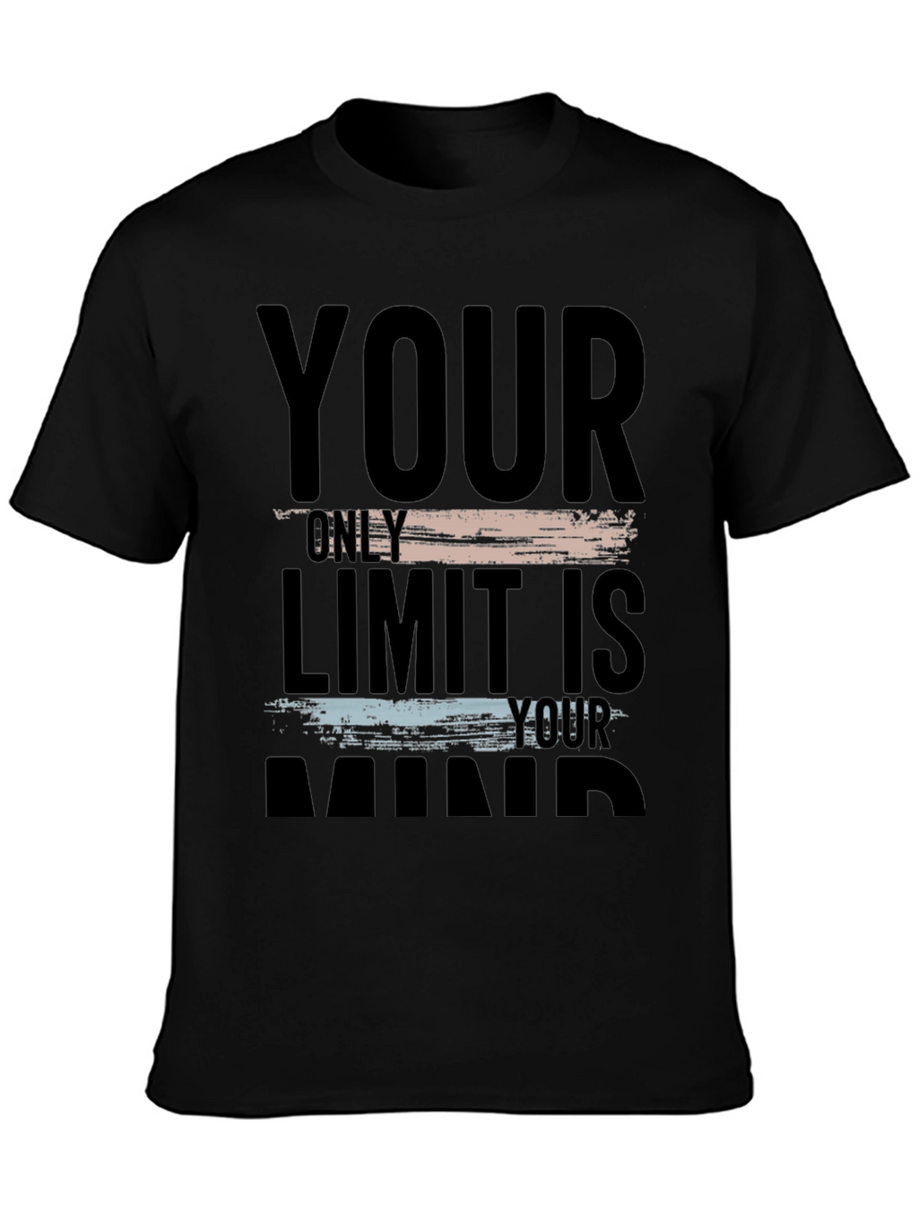 Motivational Graphic Print T-Shirt