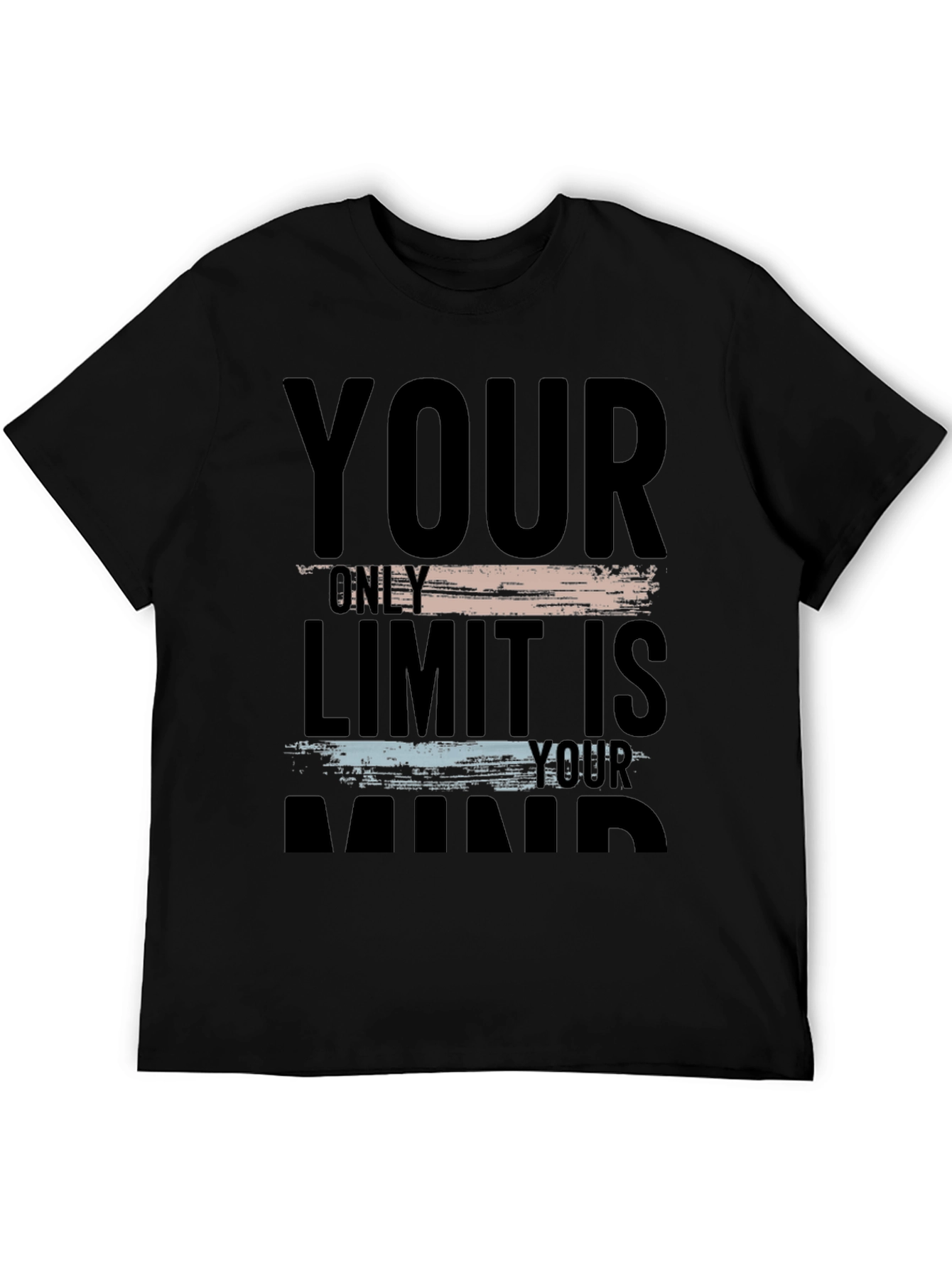 Motivational Graphic Print T-Shirt