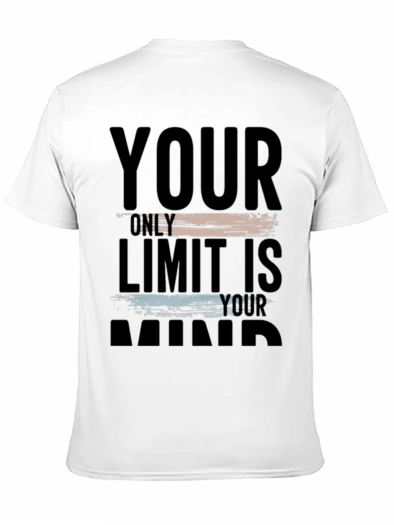 Motivational Graphic Print T-Shirt