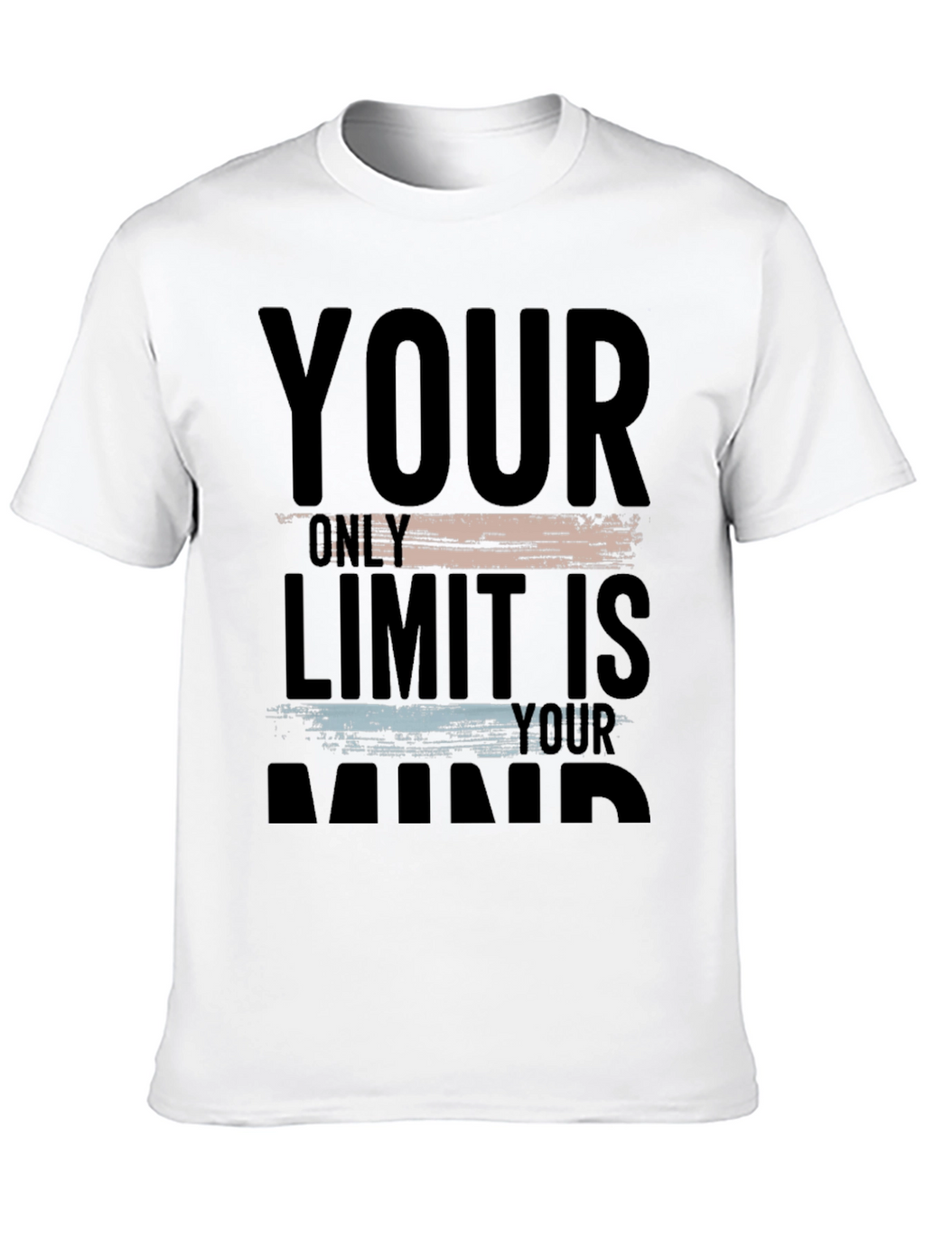 Motivational Graphic Print T-Shirt