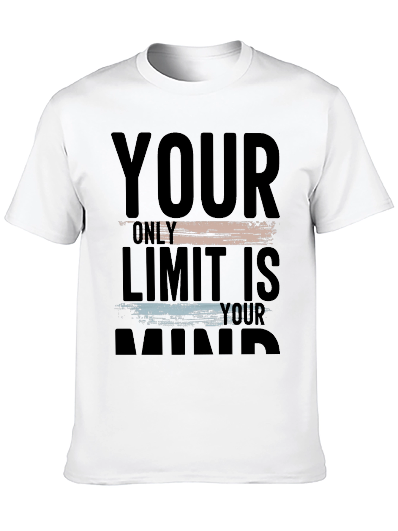 Motivational Graphic Print T-Shirt
