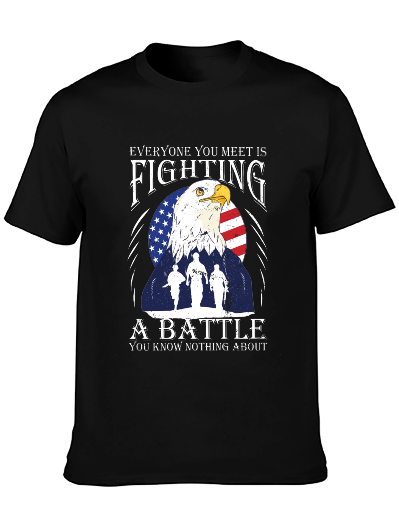 Everyone Fights American Eagle Graphic Tee