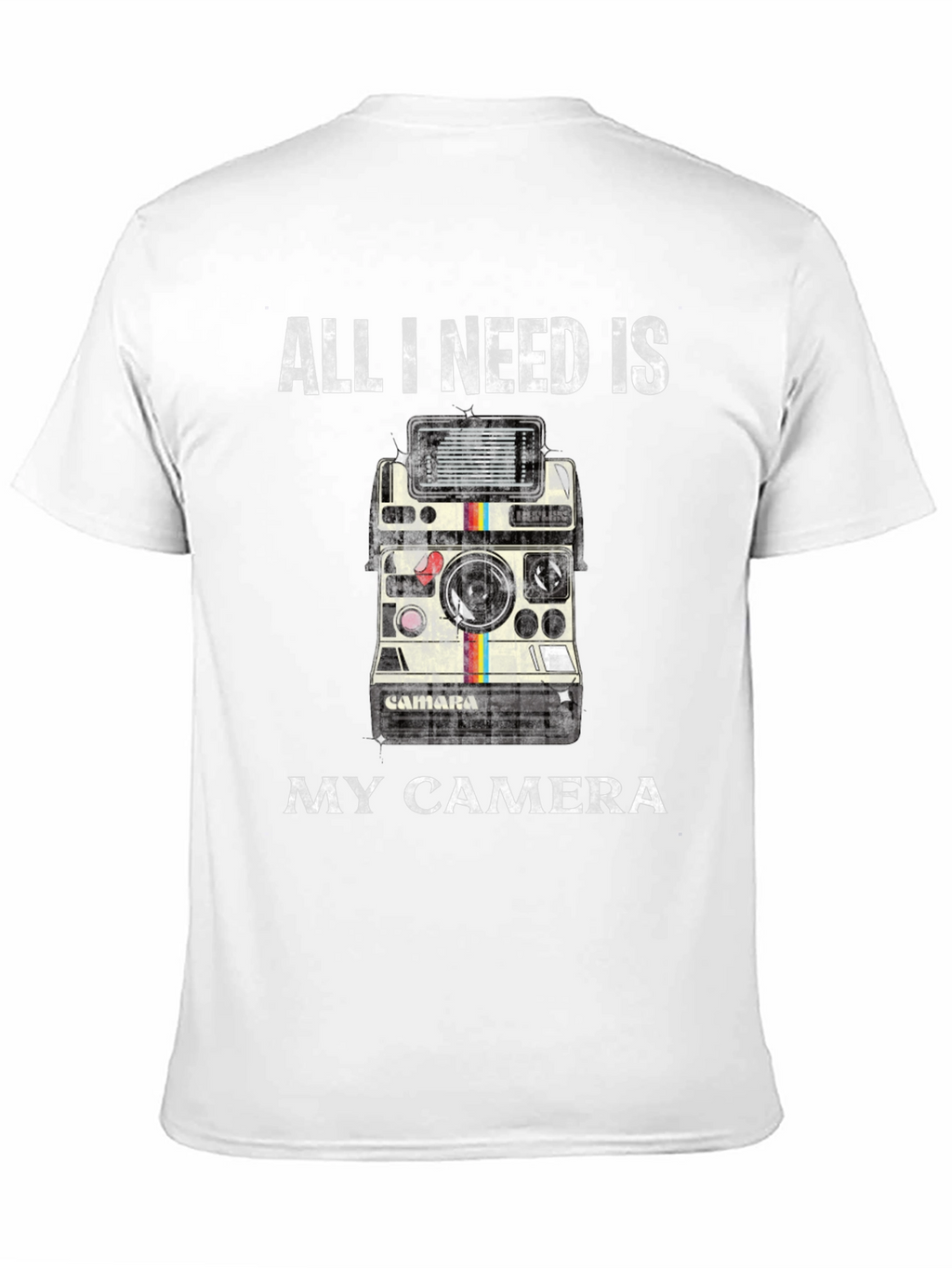 All I Need is My Camera Retro Graphic T-Shirt