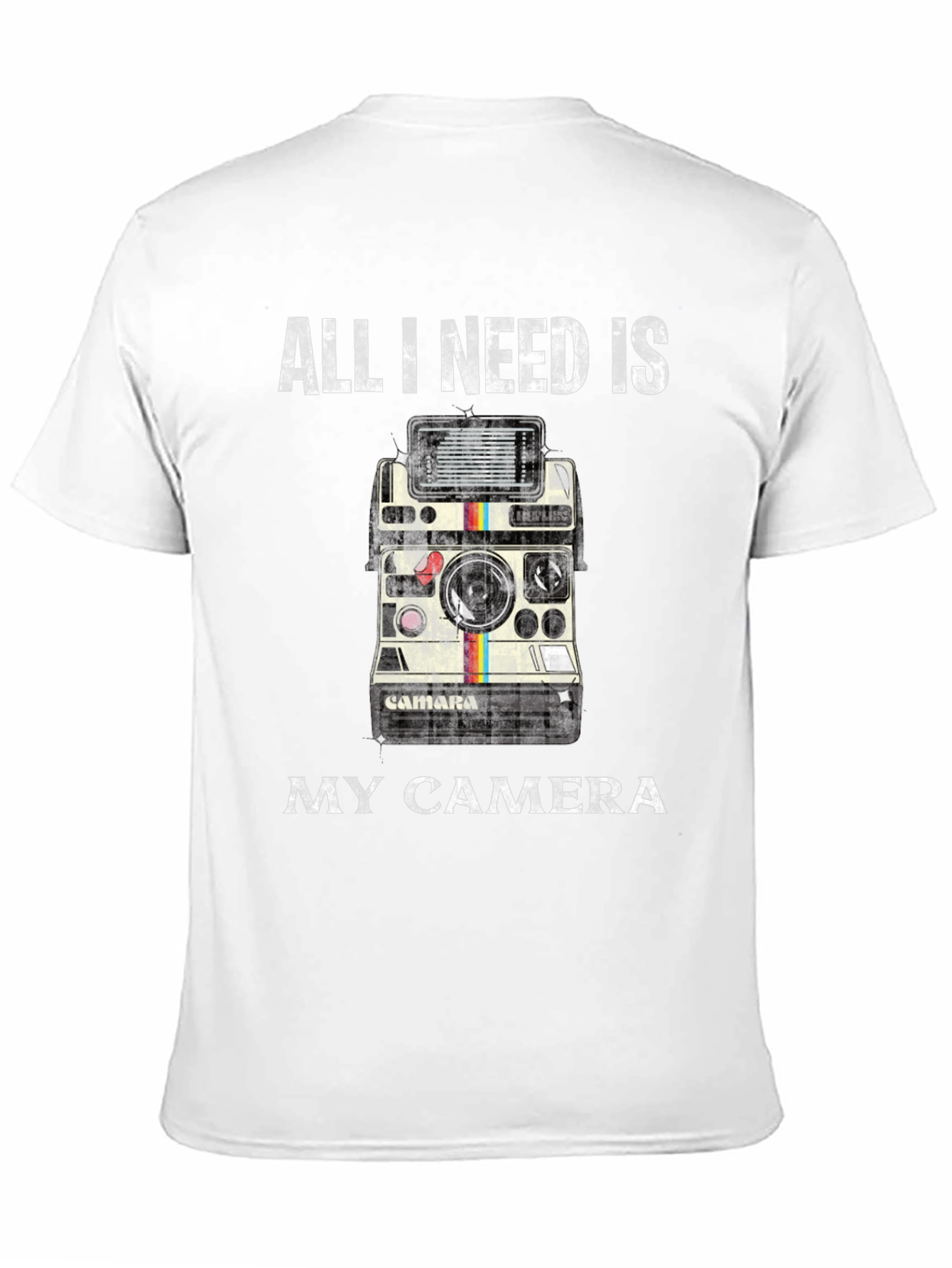 All I Need is My Camera Retro Graphic T-Shirt
