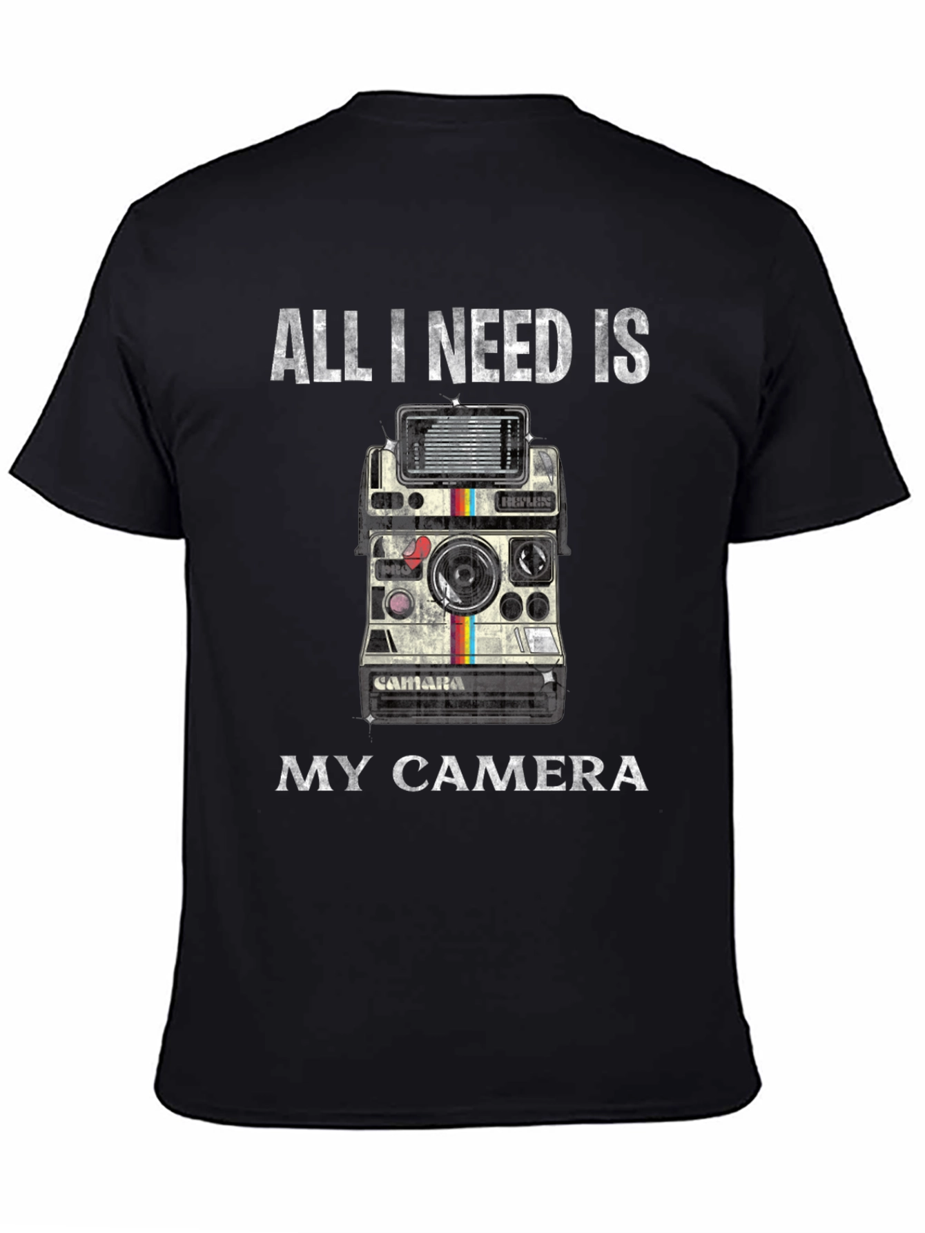 All I Need is My Camera Retro Graphic T-Shirt