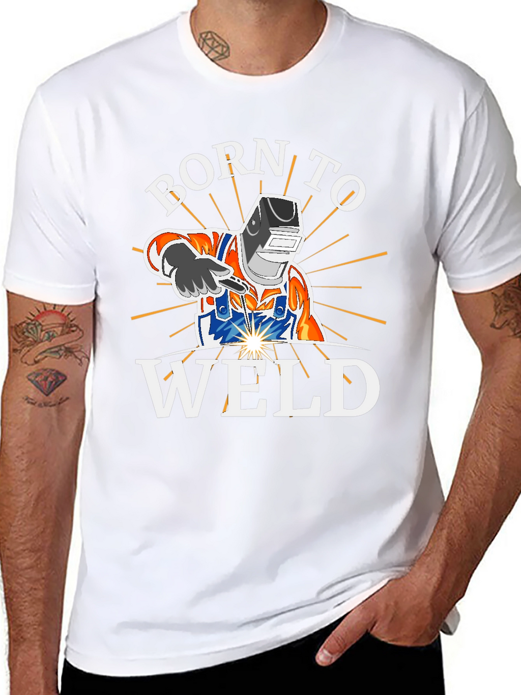Born To Weld - Welding T-Shirt