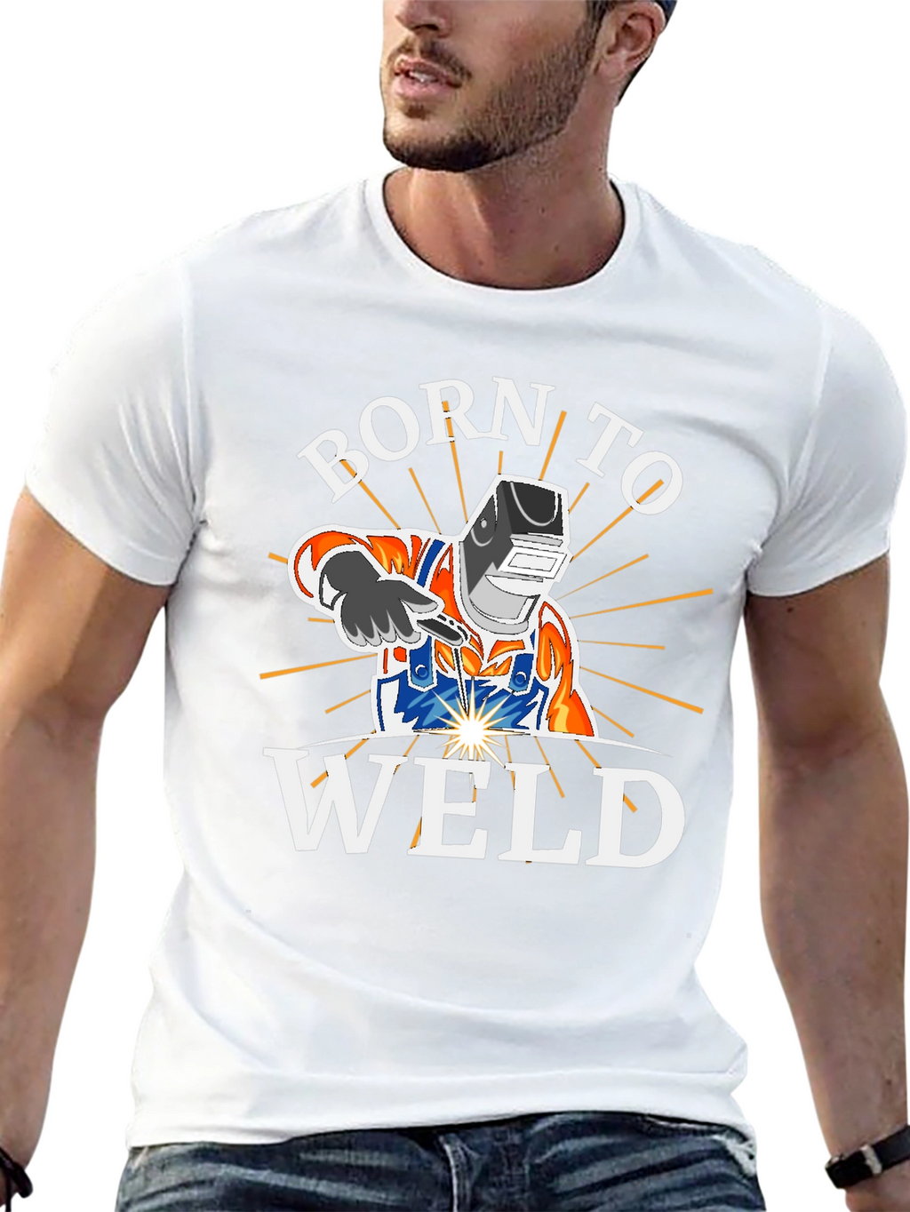 Born To Weld - Welding T-Shirt