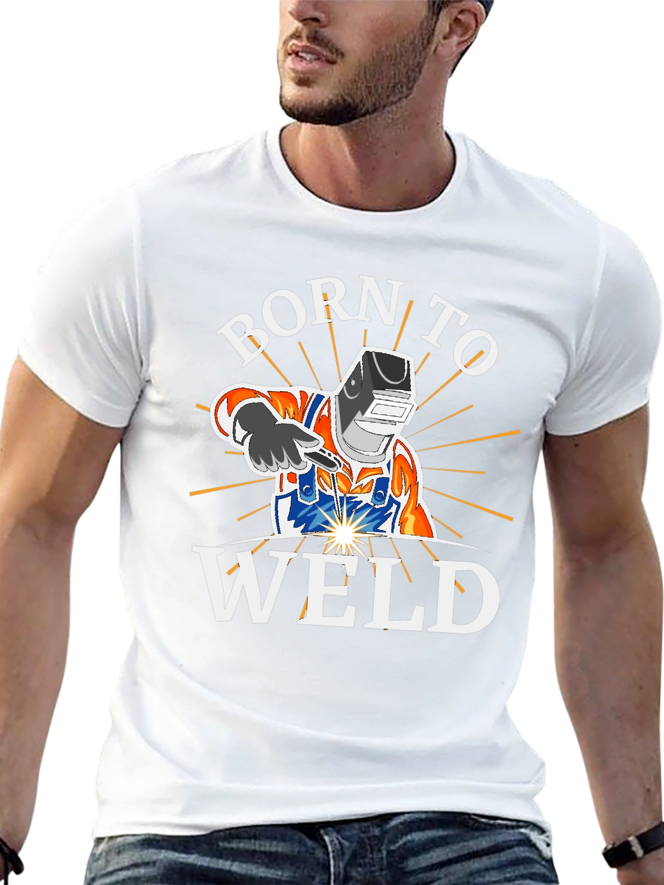 Born To Weld - Welding T-Shirt
