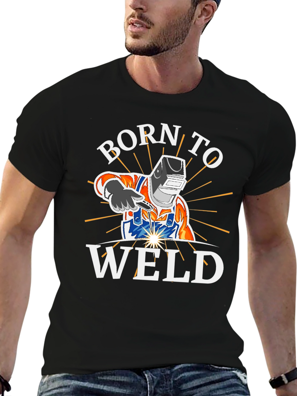 Born To Weld - Welding T-Shirt