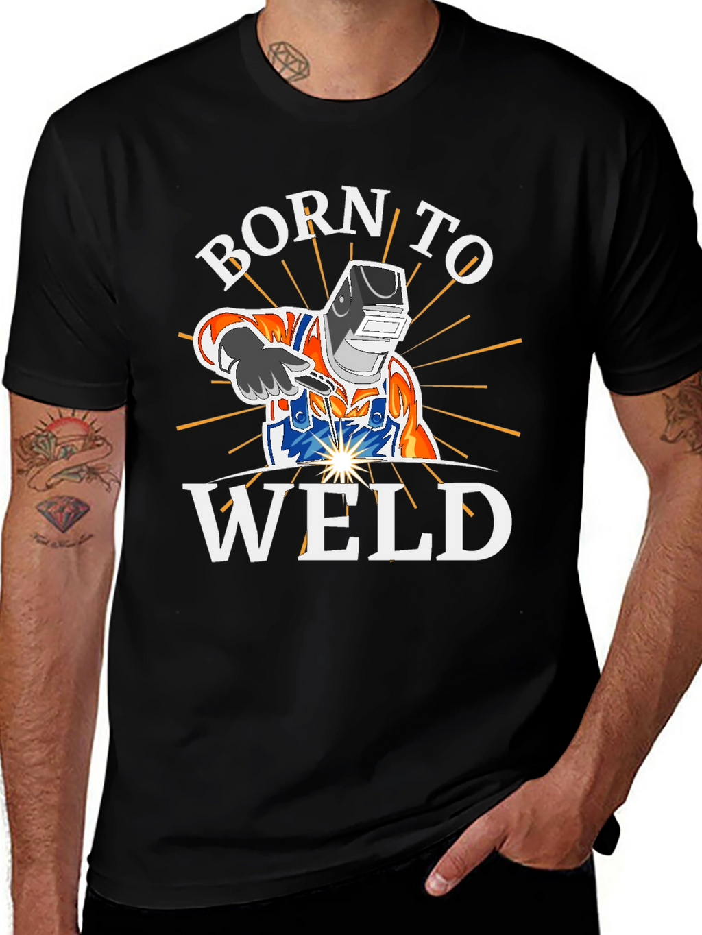 Born To Weld - Welding T-Shirt