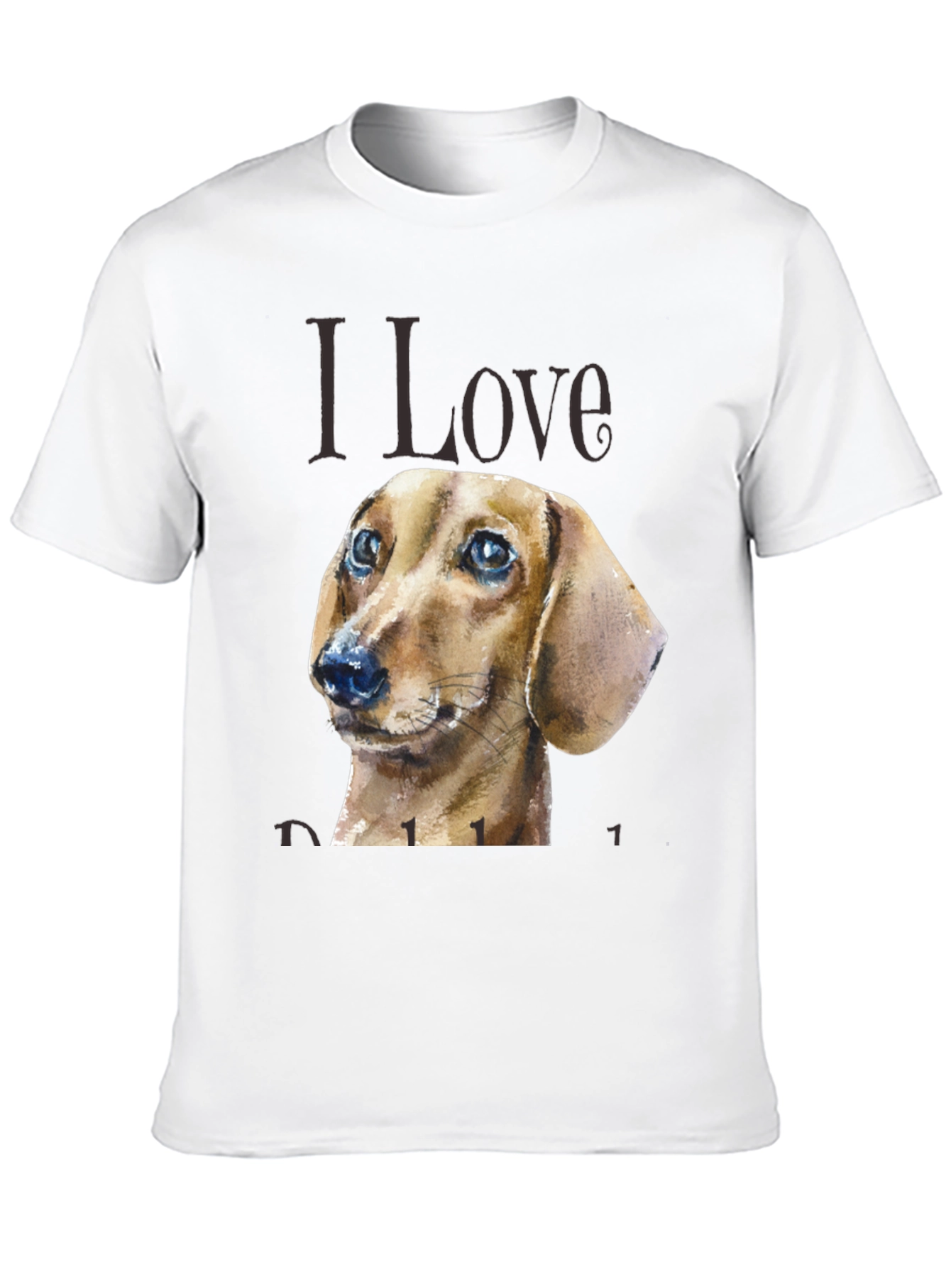 Dachshund Dog Lover T-Shirt - Unisex Black Tee
