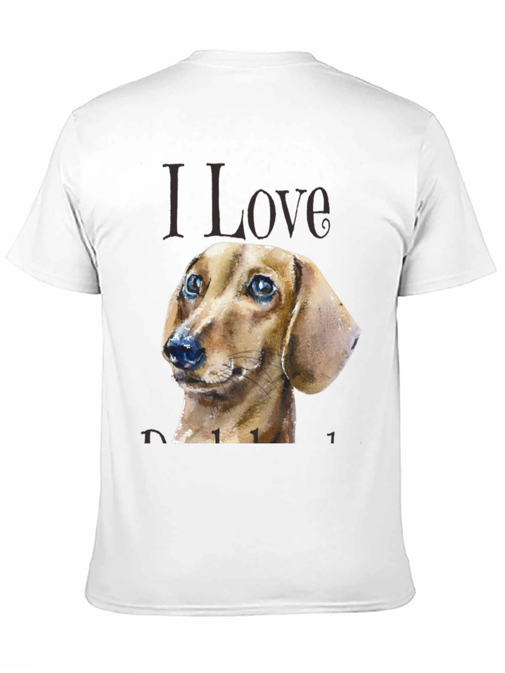 Dachshund Dog Lover T-Shirt - Unisex Black Tee