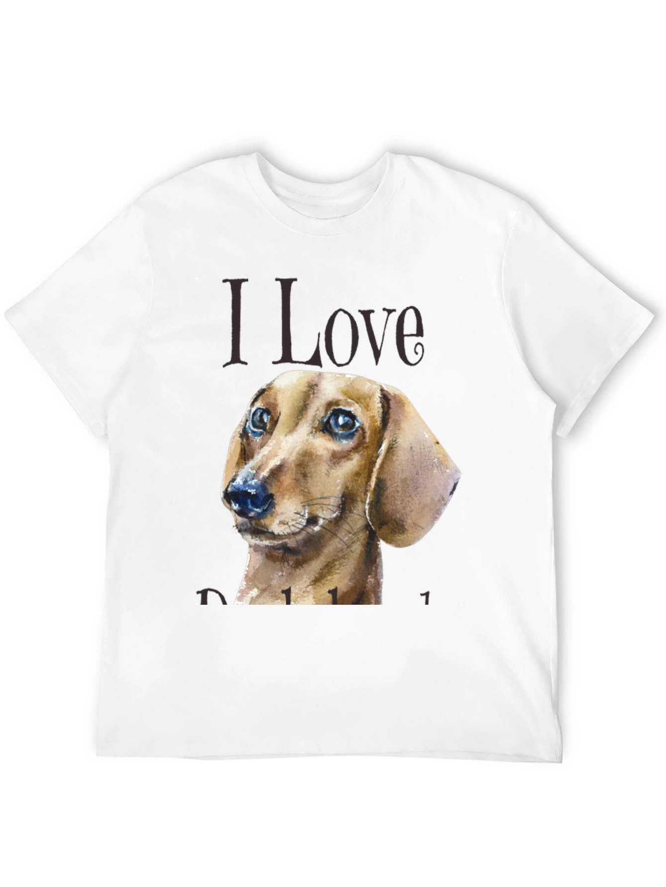 Dachshund Dog Lover T-Shirt - Unisex Black Tee