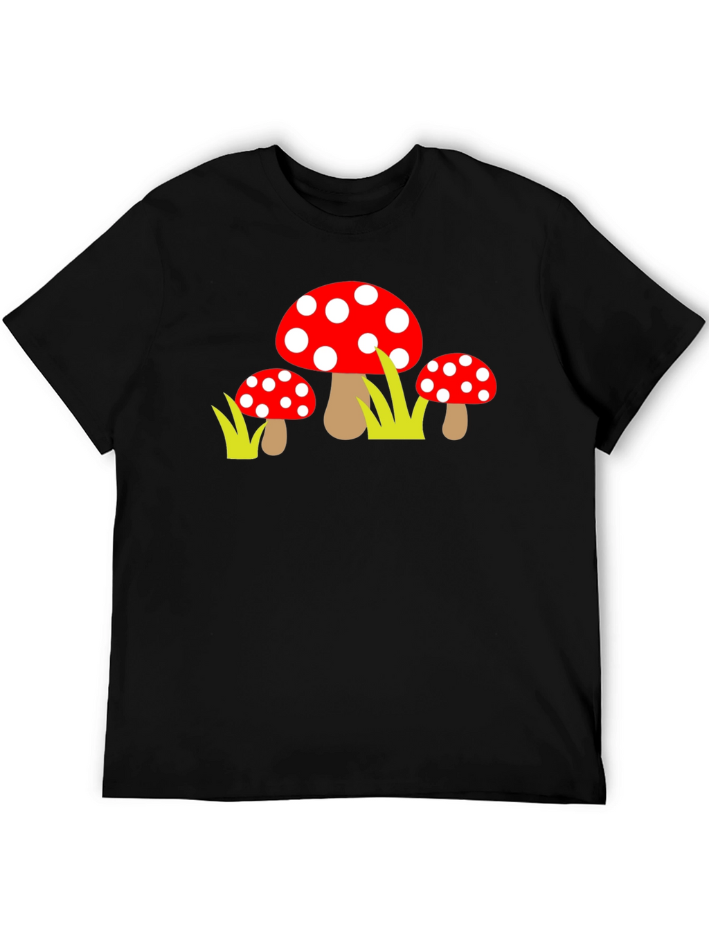 Fun Mushroom T-Shirt Whimsical Design