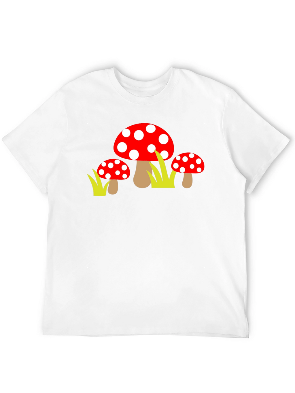 Fun Mushroom T-Shirt Whimsical Design