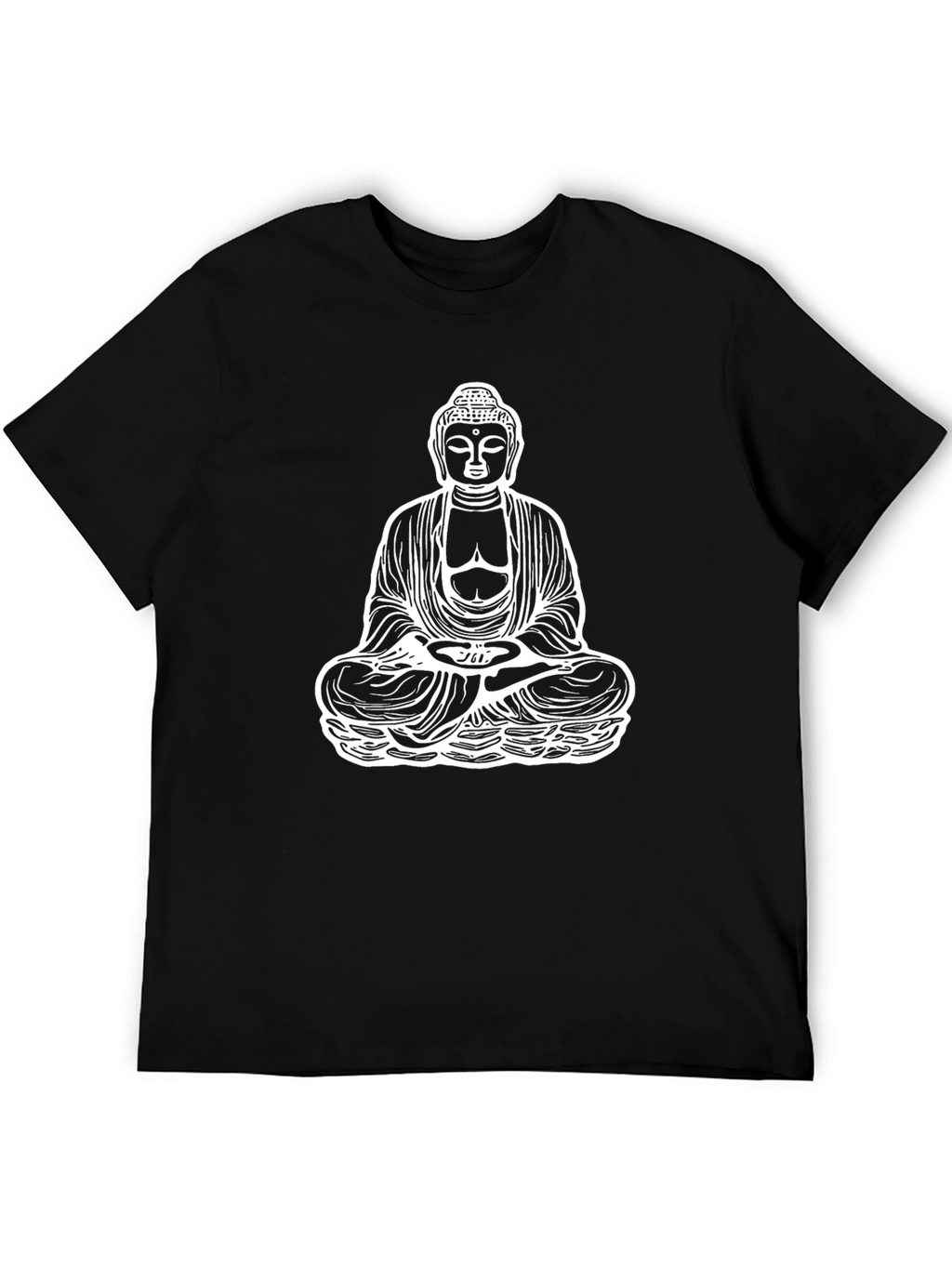 Buddha Graphic T-Shirt - Meditating Zen Style