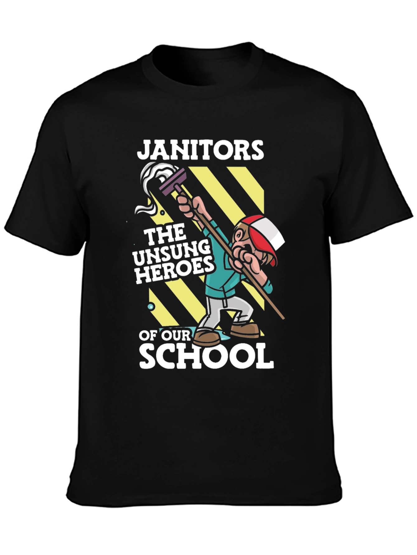 Janitor T-Shirt: The Unsung Heroes of Our School Tee