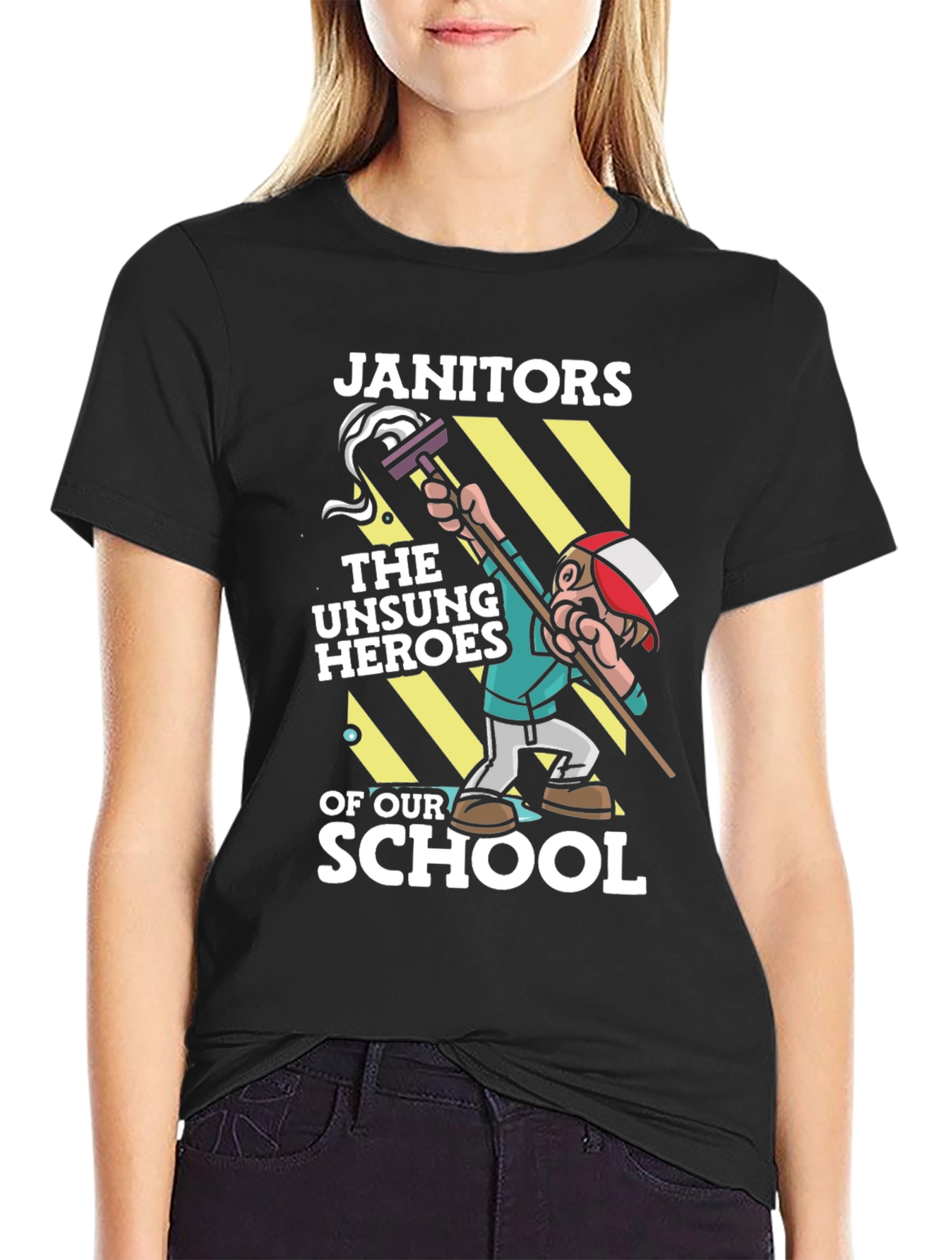 Janitor T-Shirt: The Unsung Heroes of Our School Tee