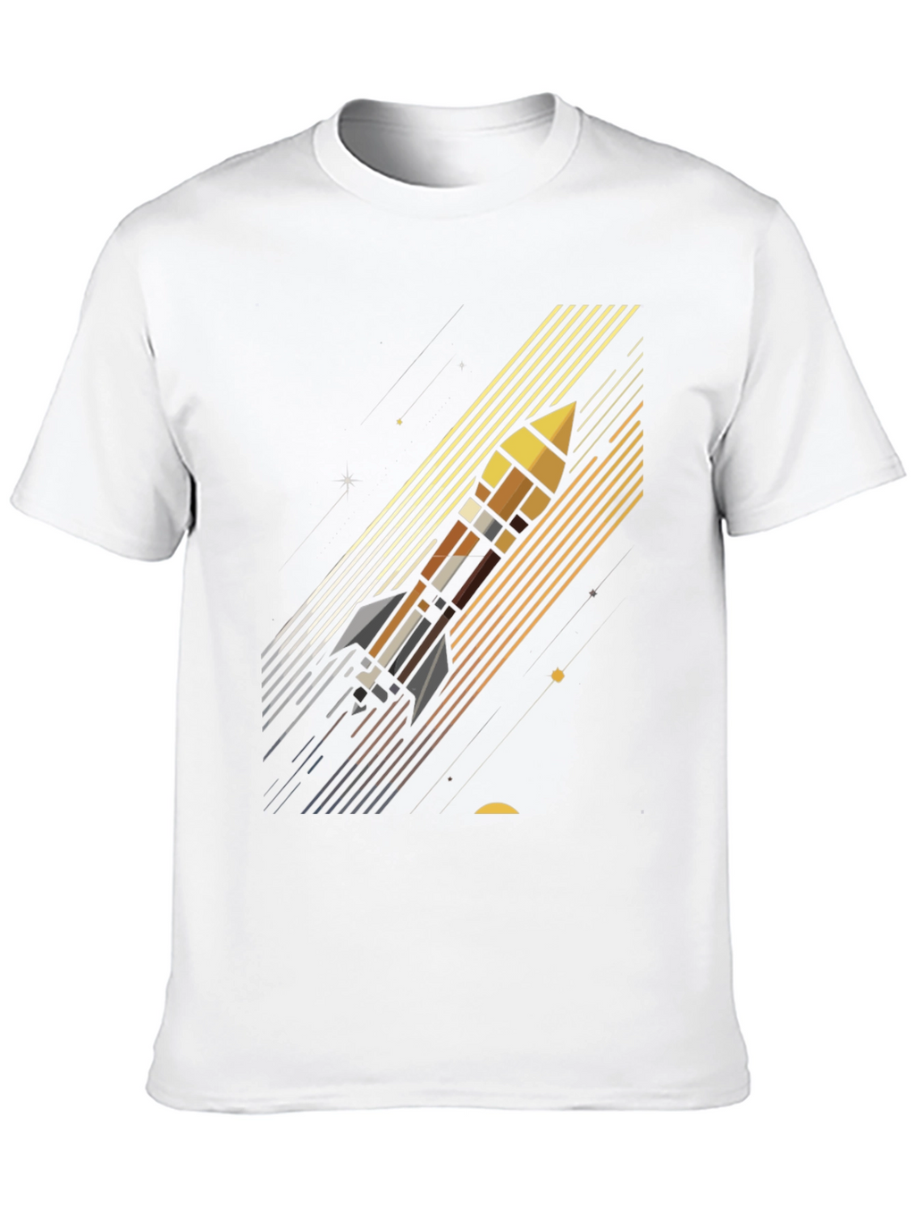 Rocket Launch Graphic Tee - Space Adventure Shirt