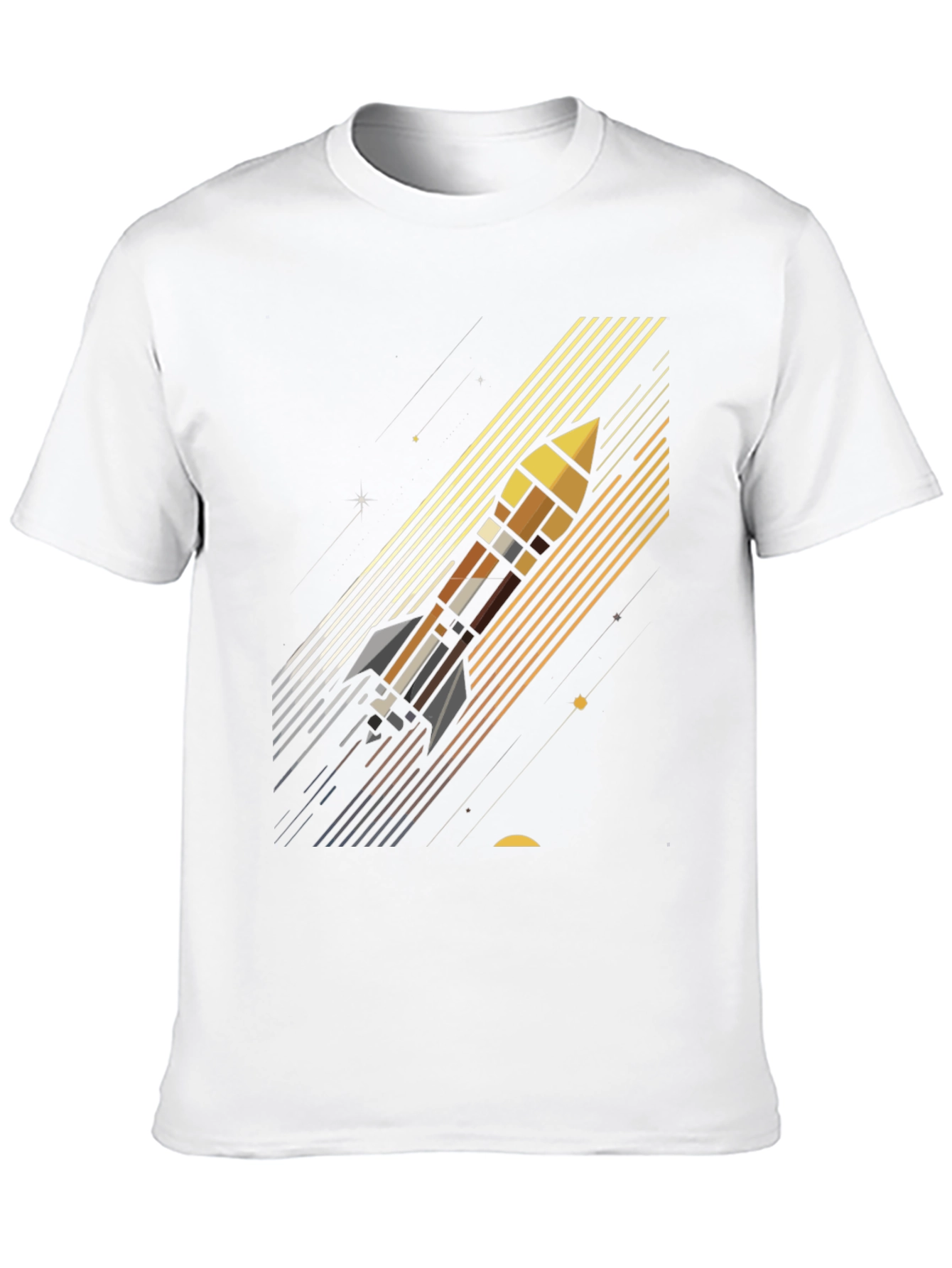 Rocket Launch Graphic Tee - Space Adventure Shirt