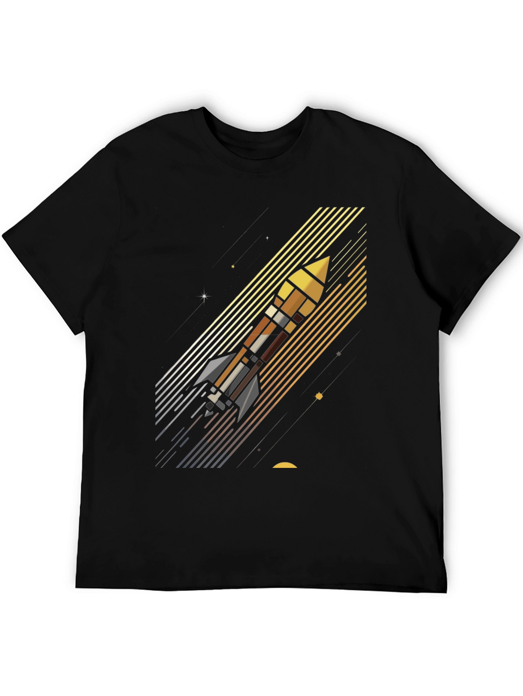 Rocket Launch Graphic Tee - Space Adventure Shirt