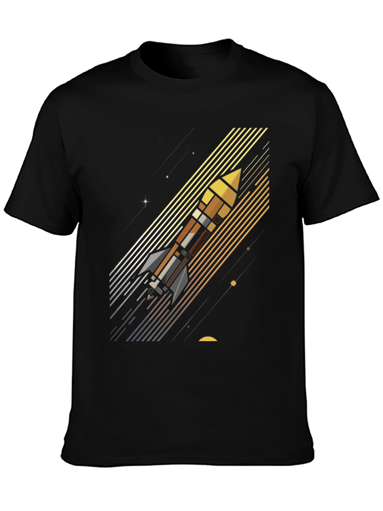 Rocket Launch Graphic Tee - Space Adventure Shirt
