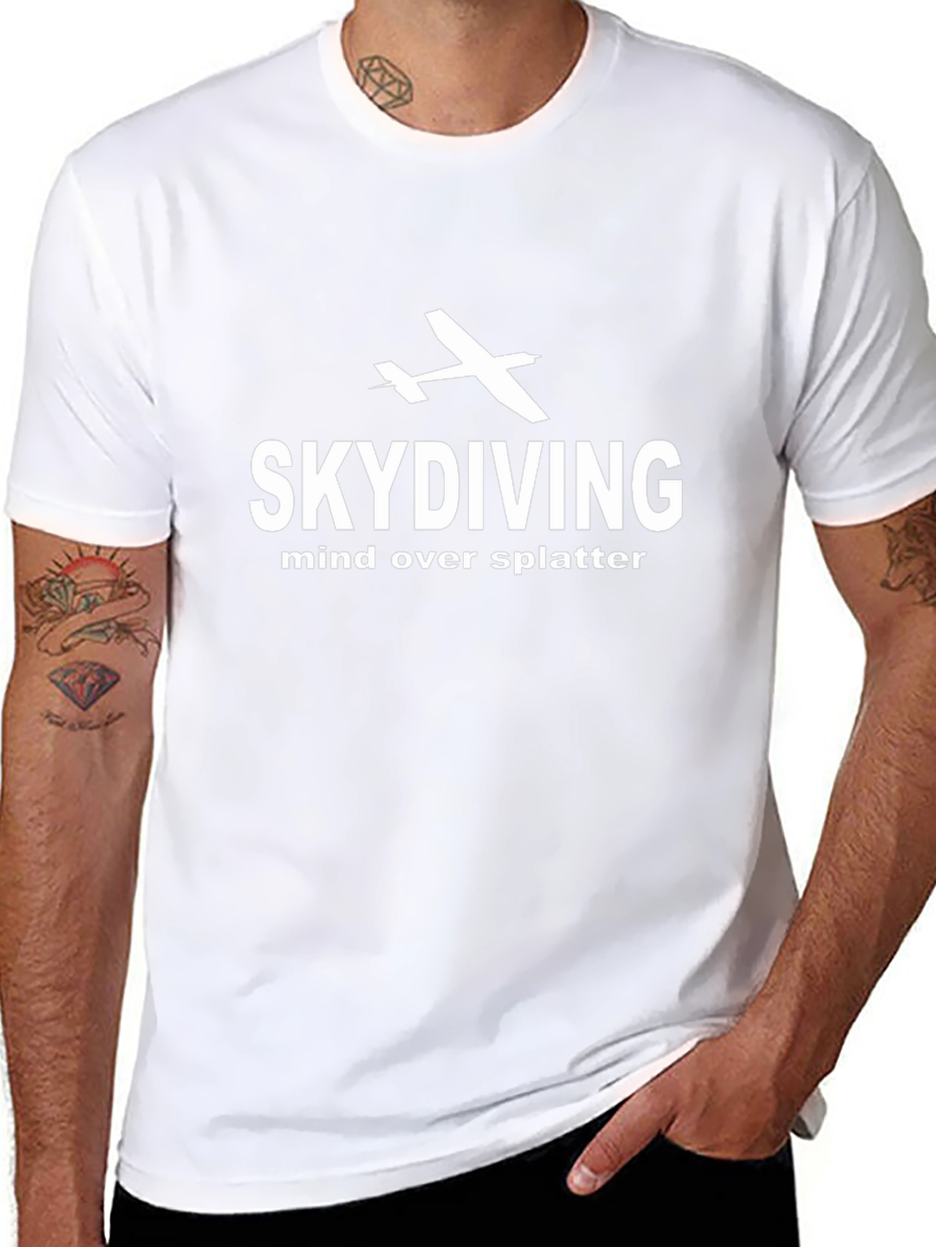 Skydiving T-Shirt - Mind Over Splatter