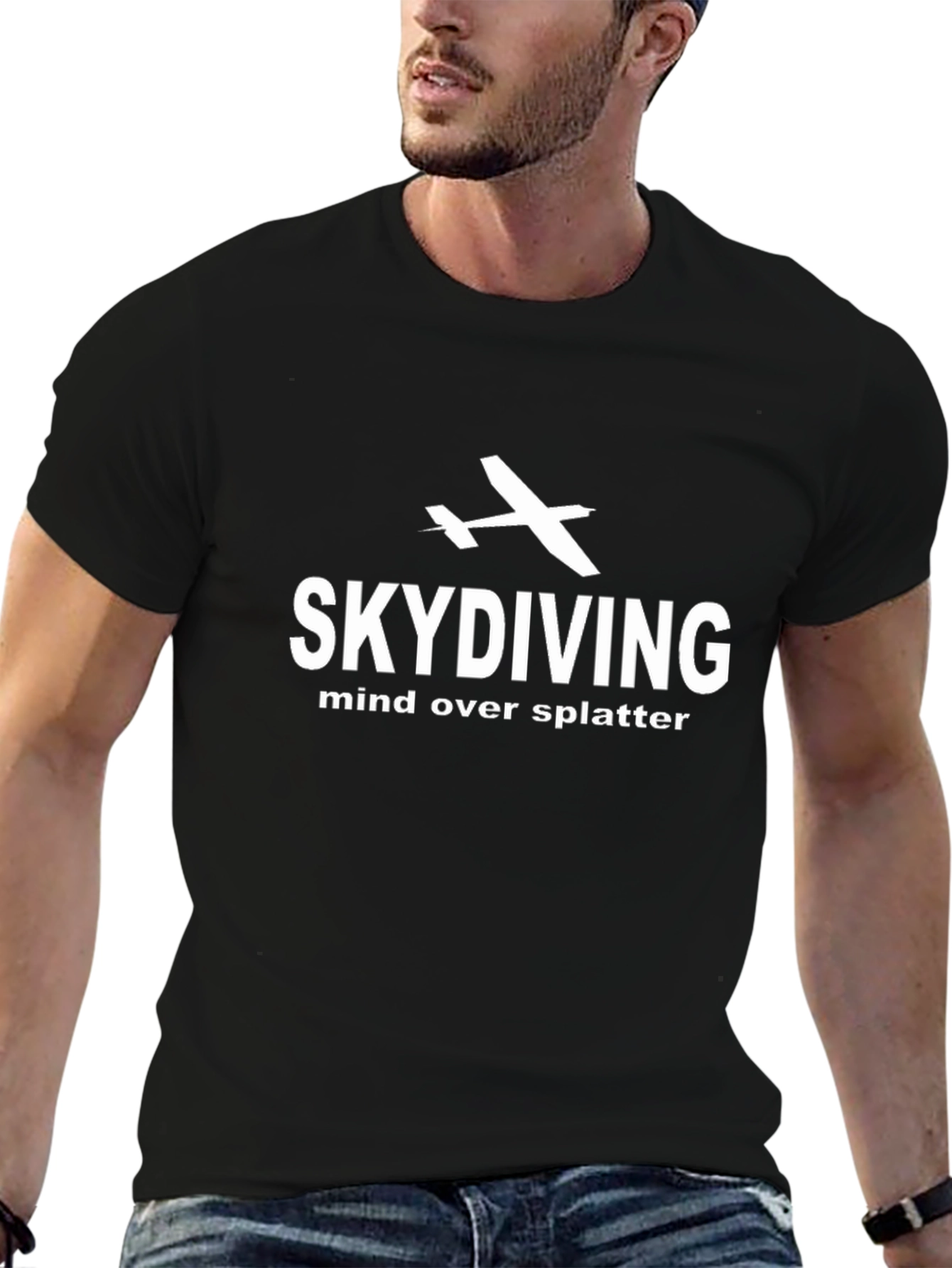 Skydiving T-Shirt - Mind Over Splatter