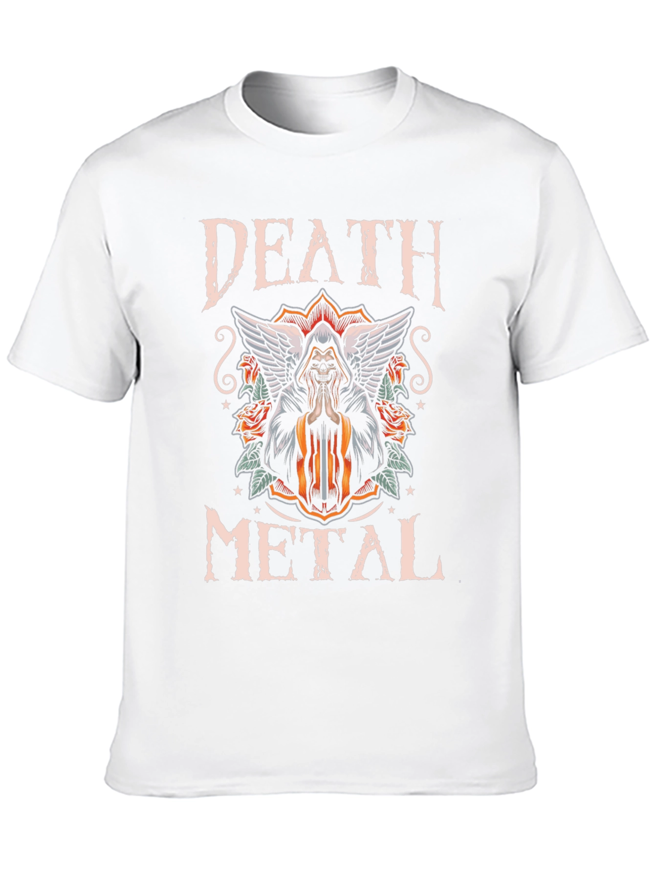 Death Metal Graphic T-Shirt
