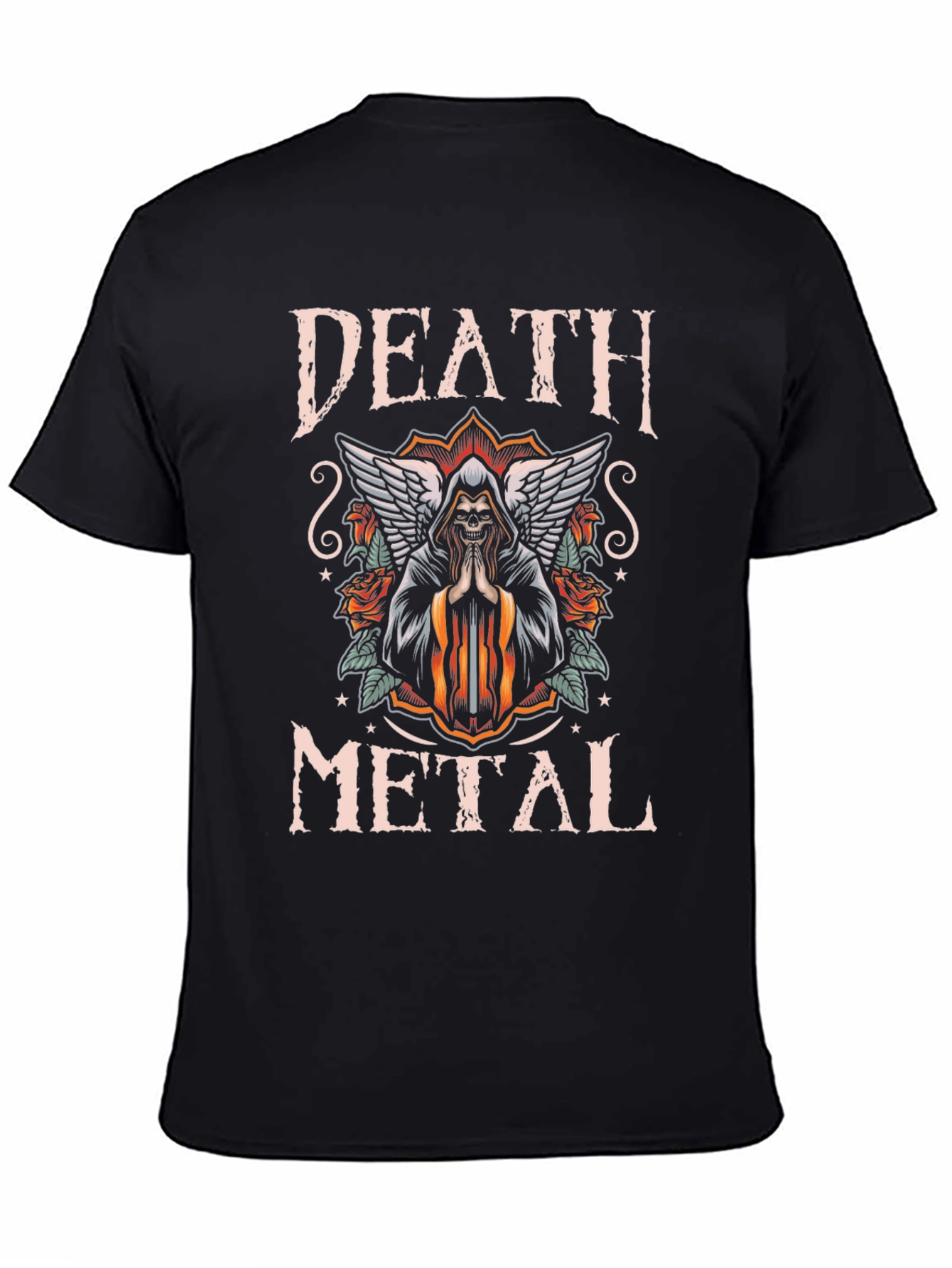 Death Metal Graphic T-Shirt