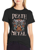 Death Metal Graphic T-Shirt