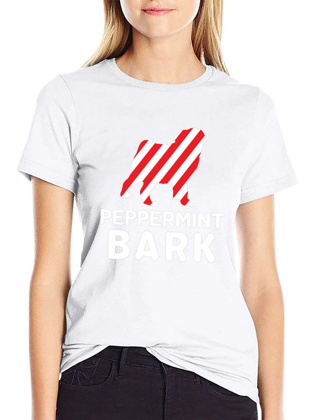 Peppermint Bark Dog Lover T-Shirt