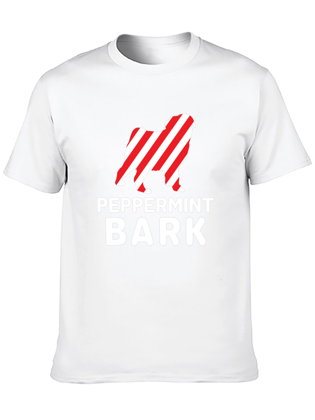 Peppermint Bark Dog Lover T-Shirt