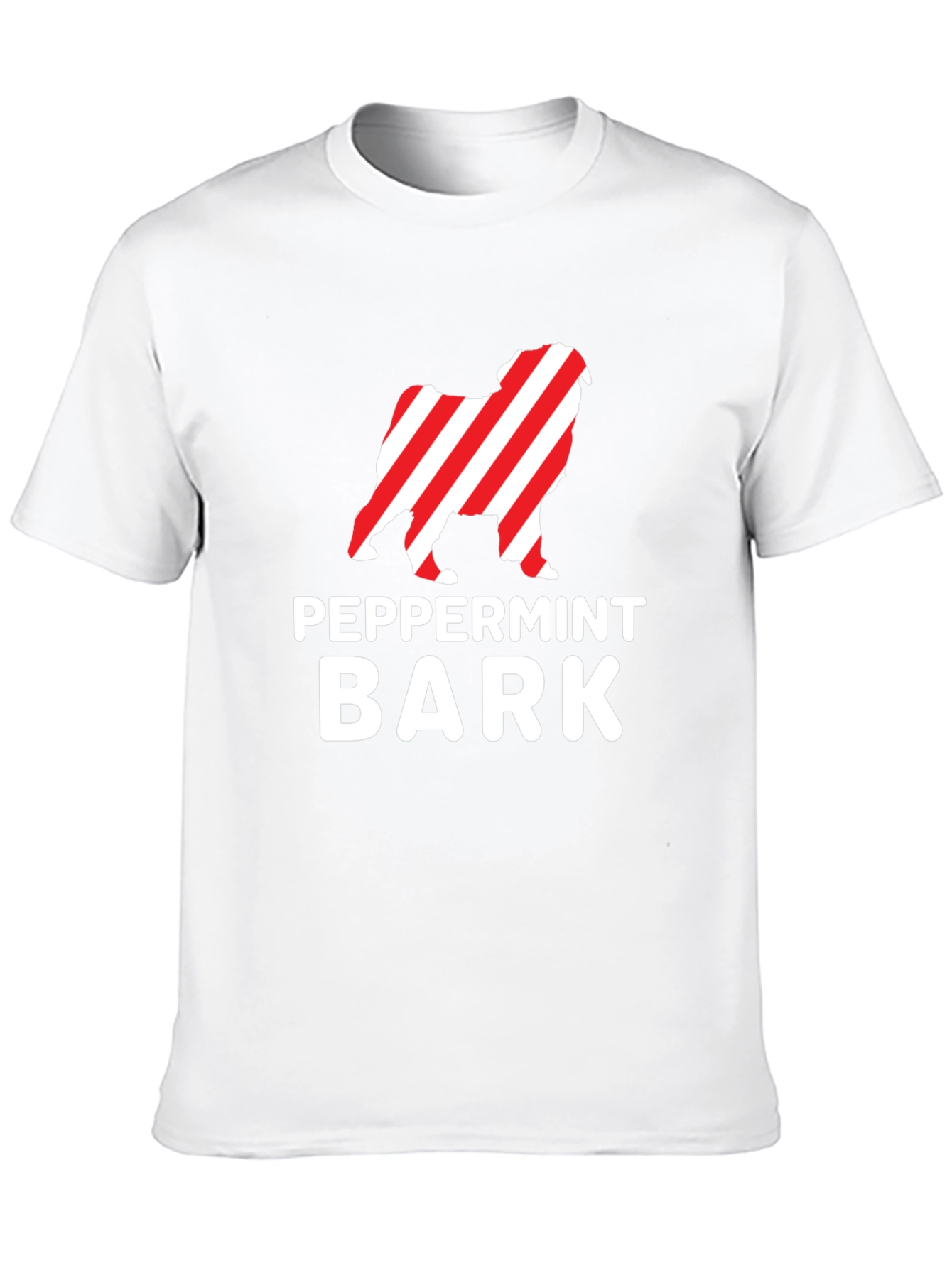 Peppermint Bark Dog Lover T-Shirt
