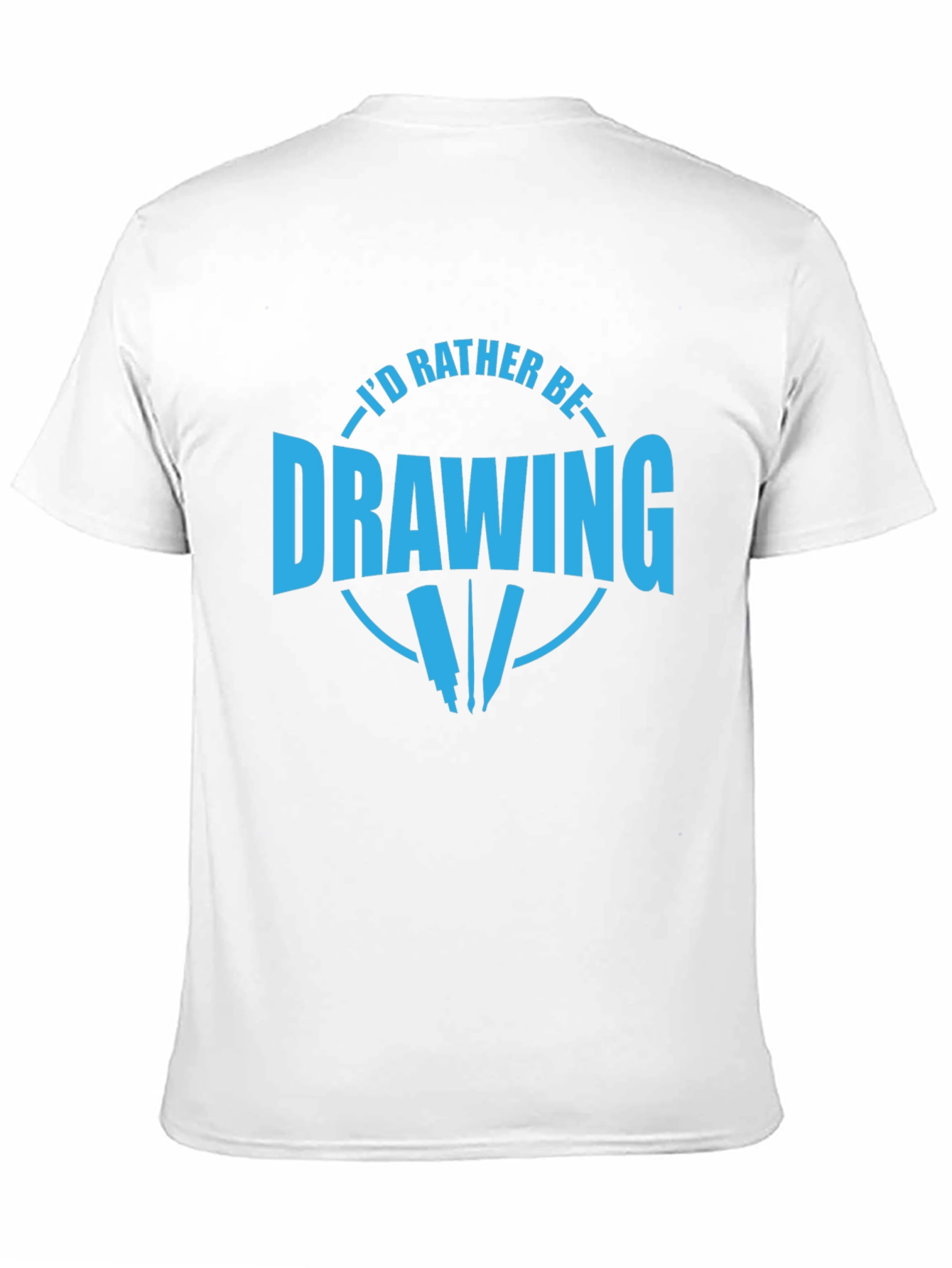 Id Rather Be Drawing T-Shirt