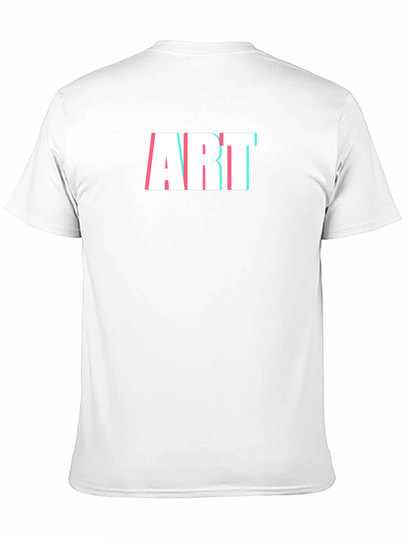 Art T-Shirt - Modern Glitch Style Tee