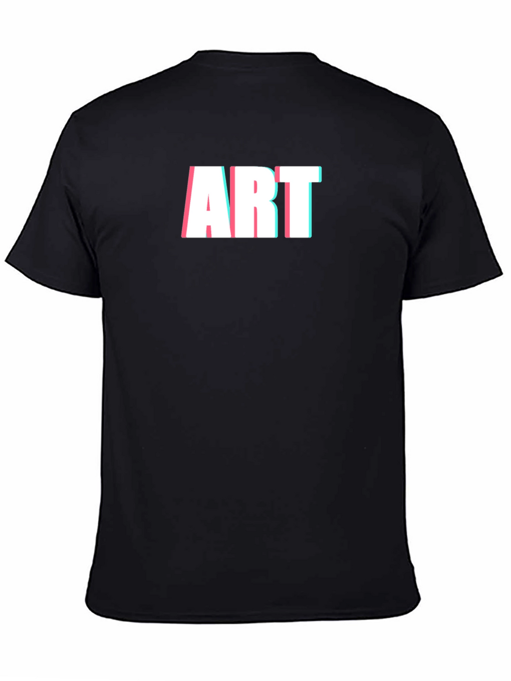 Art T-Shirt - Modern Glitch Style Tee