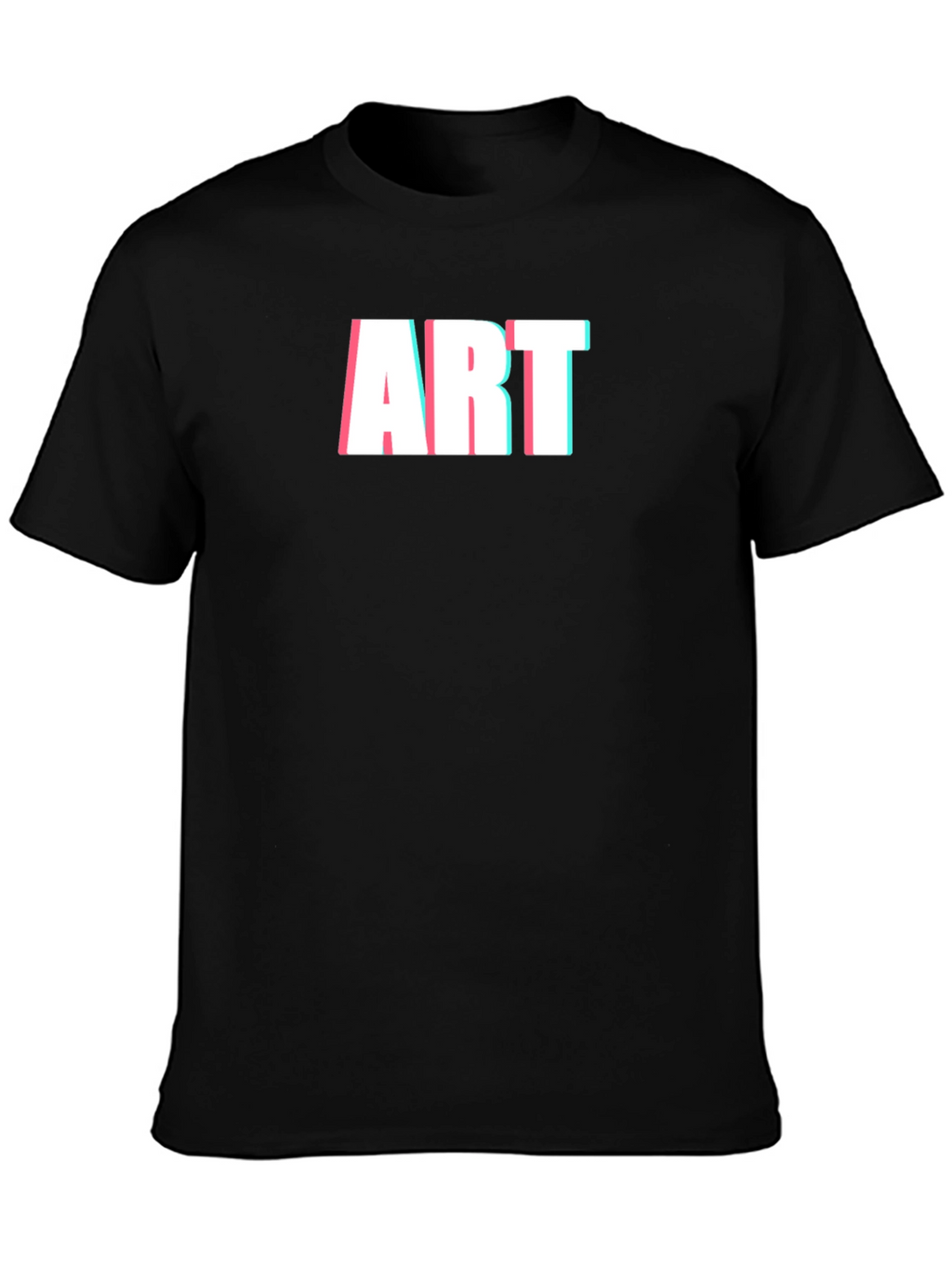 Art T-Shirt - Modern Glitch Style Tee