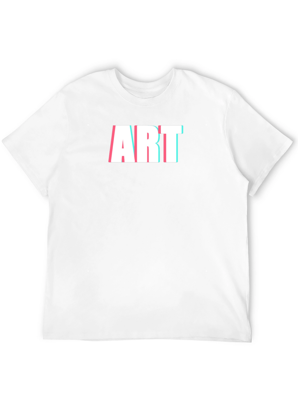 Art T-Shirt - Modern Glitch Style Tee