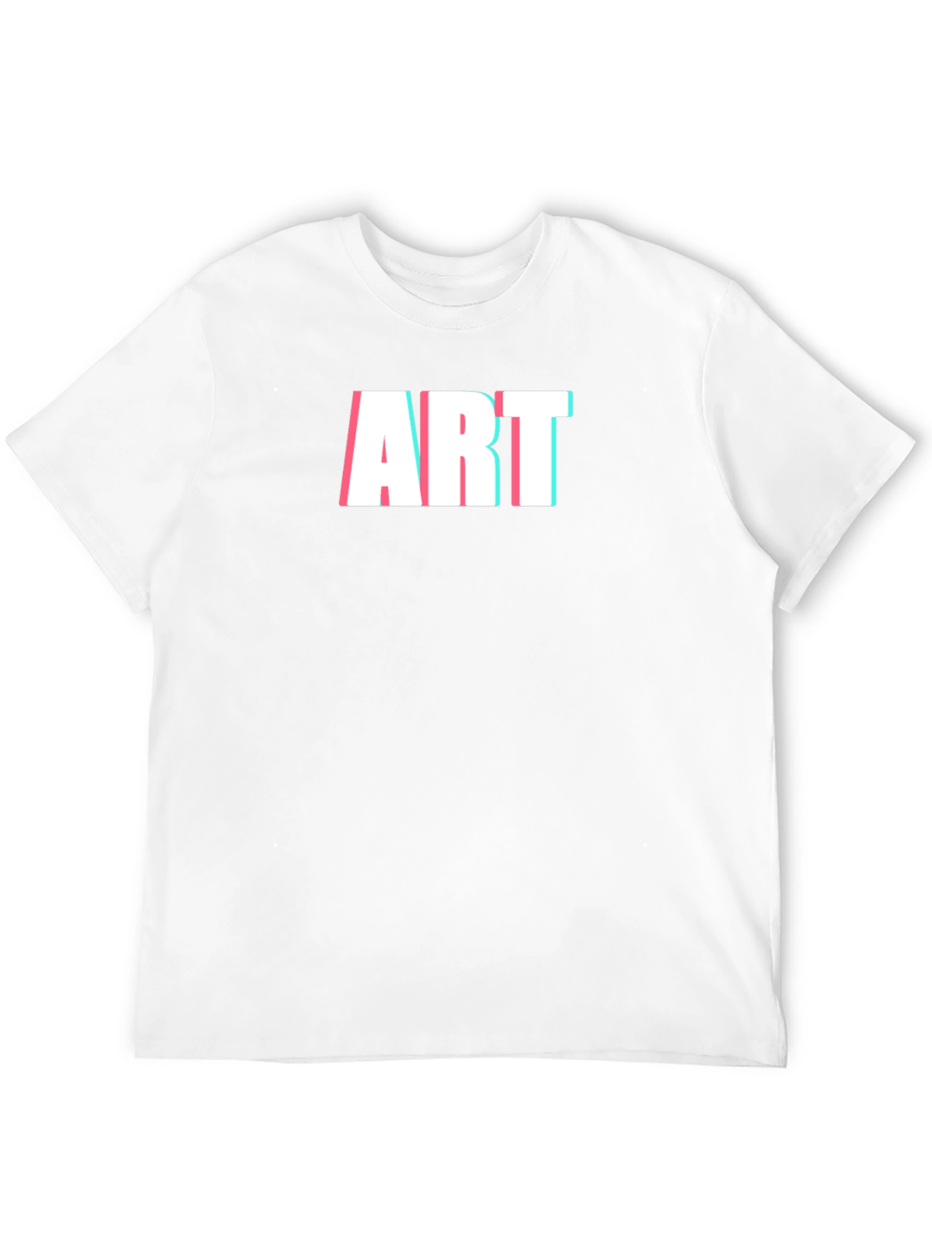 Art T-Shirt - Modern Glitch Style Tee