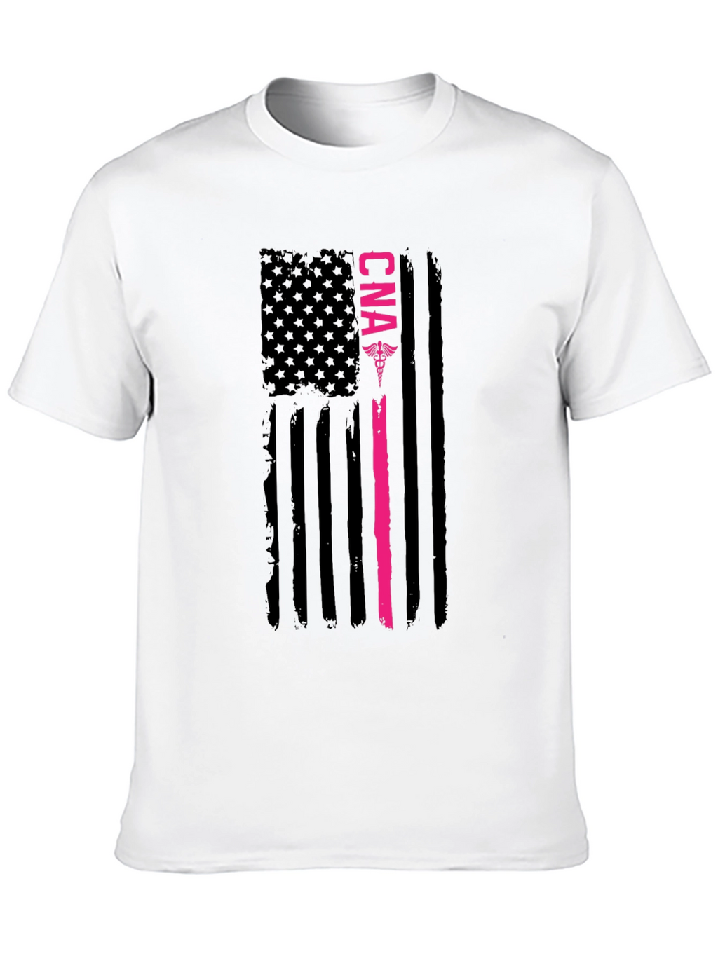 CNA American Flag Graphic T-Shirt