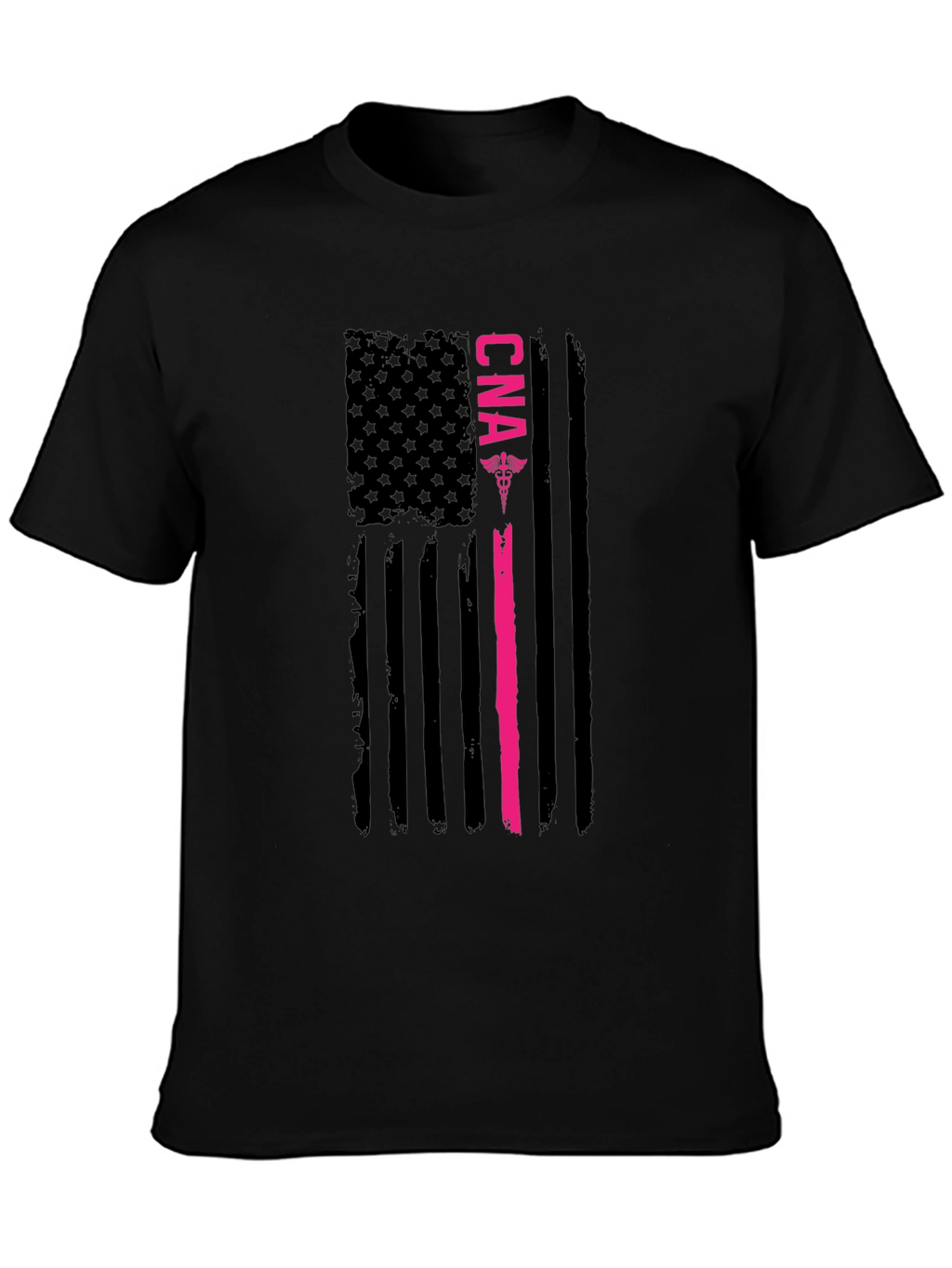CNA American Flag Graphic T-Shirt