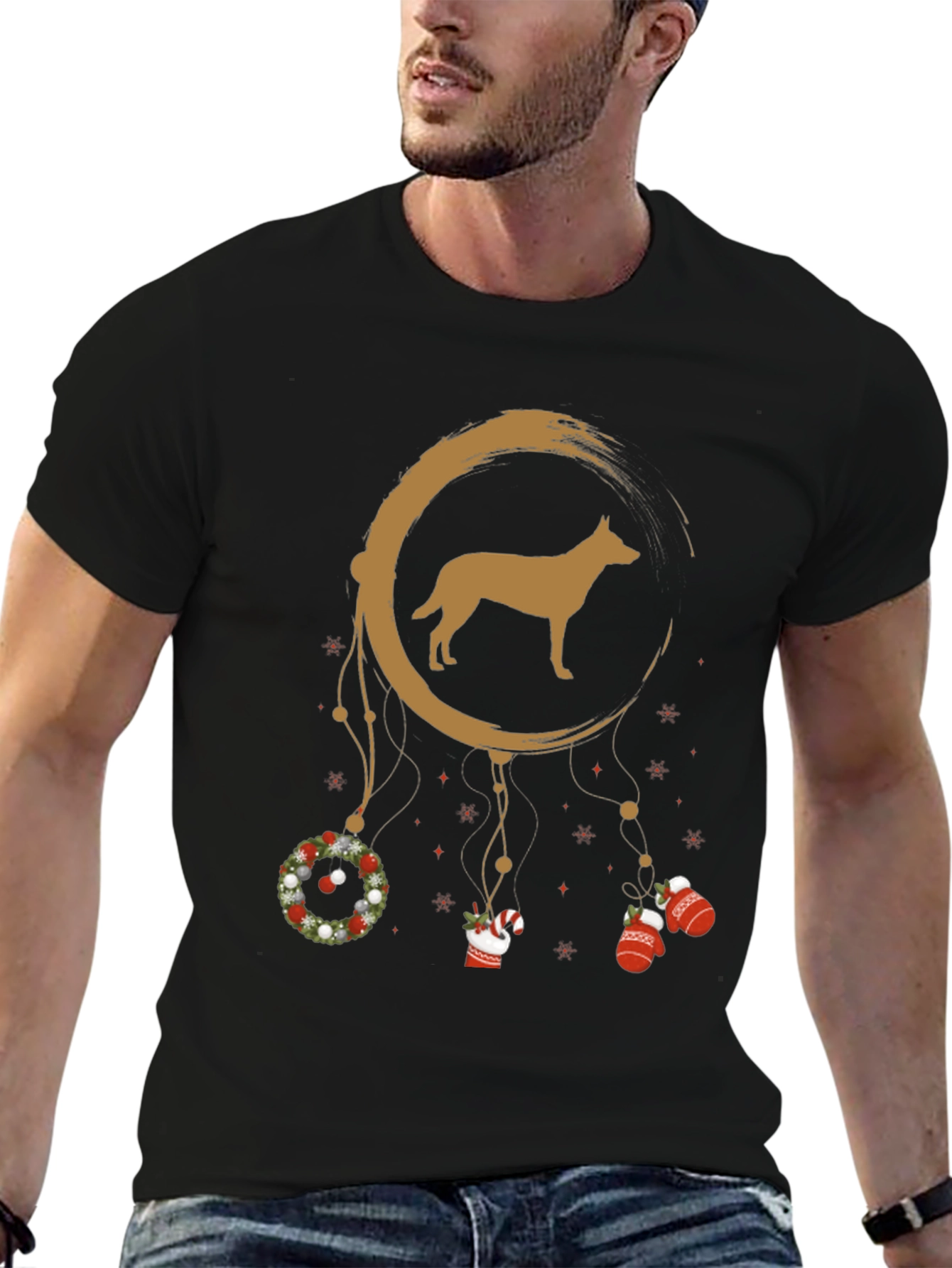 Dog Breed Christmas Dreamcatcher T-Shirt