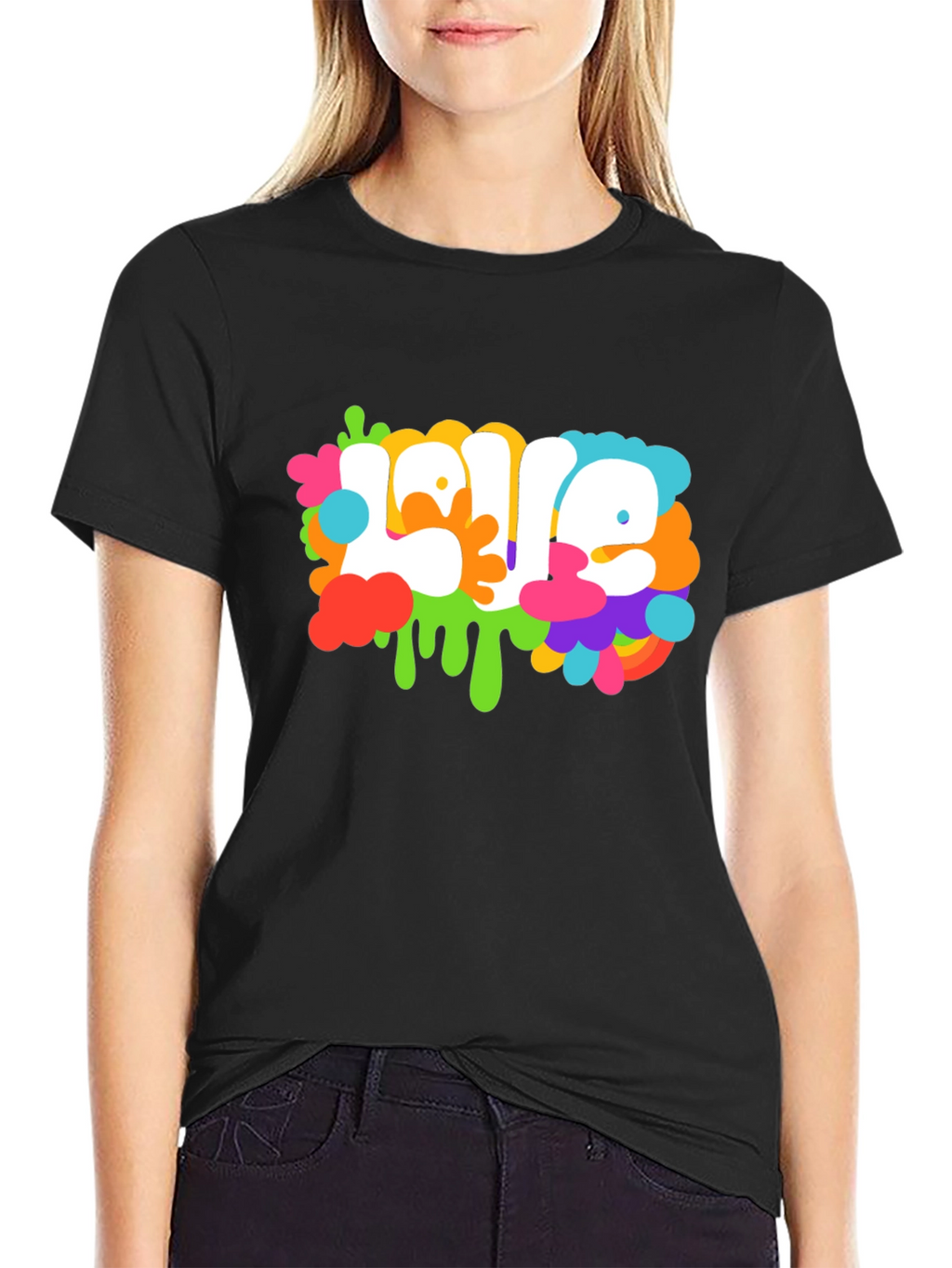 Colorful Love Graphic Tee