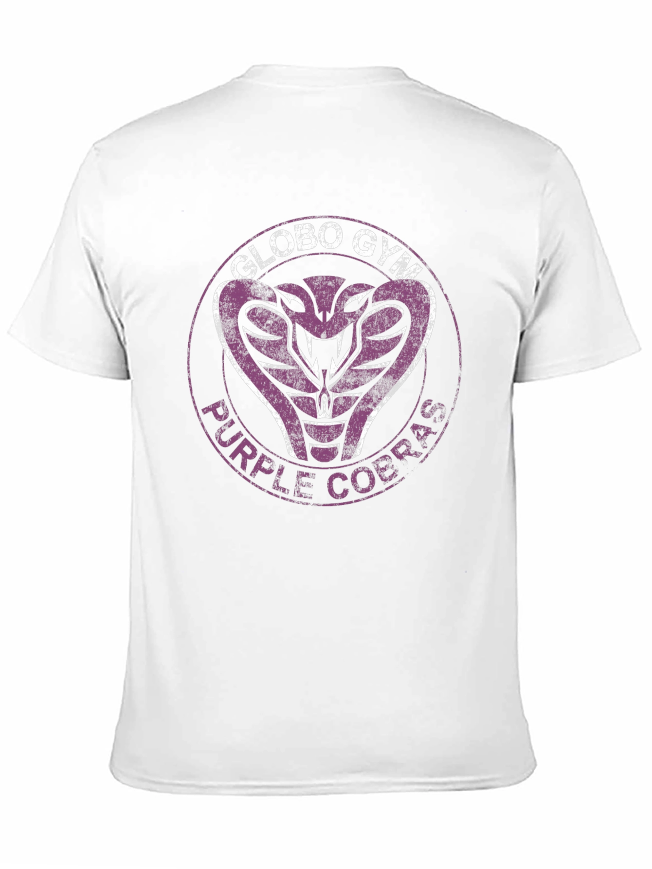 Globo Gym Purple Cobras T-Shirt - Black
