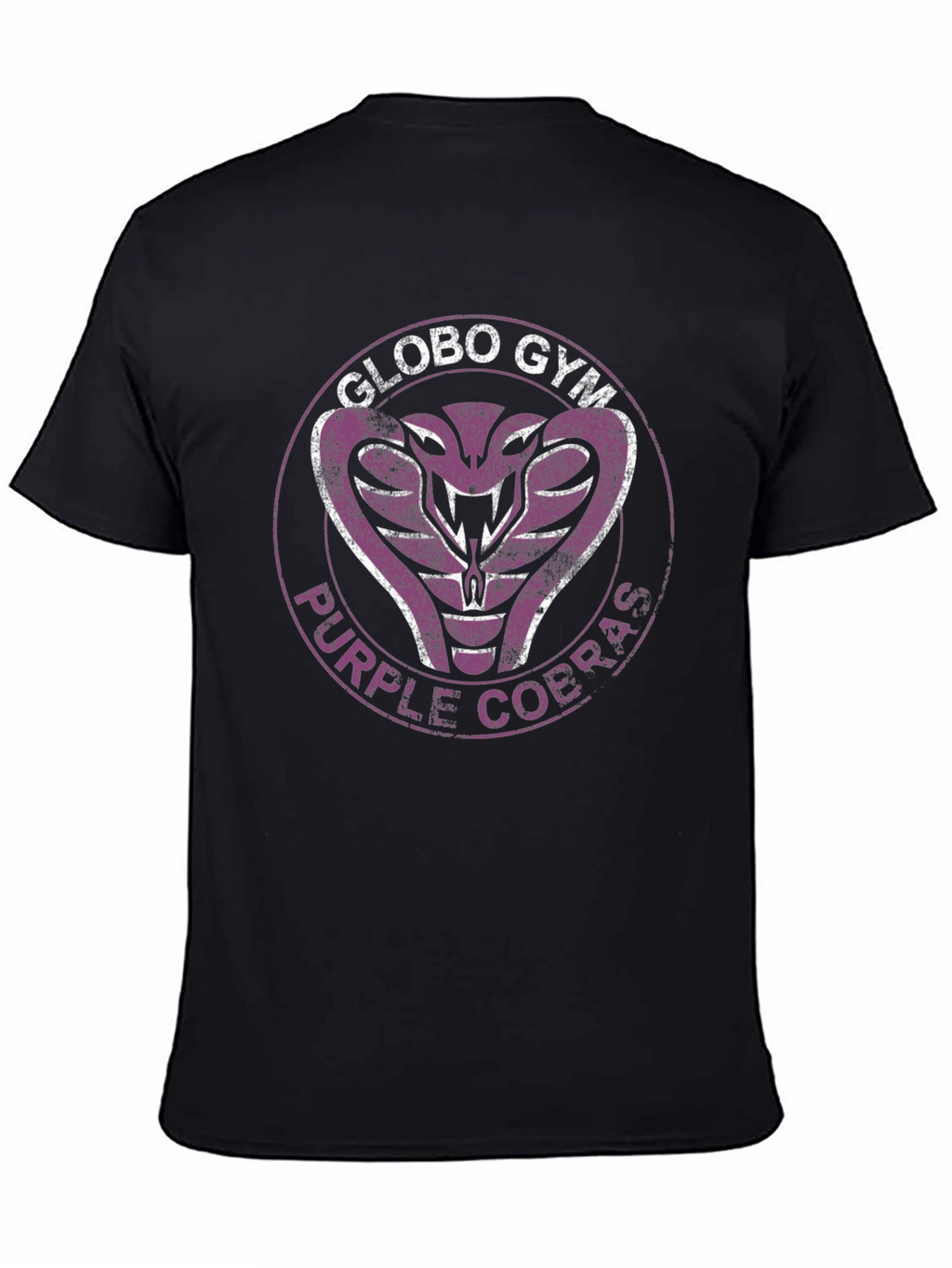 Globo Gym Purple Cobras T-Shirt - Black