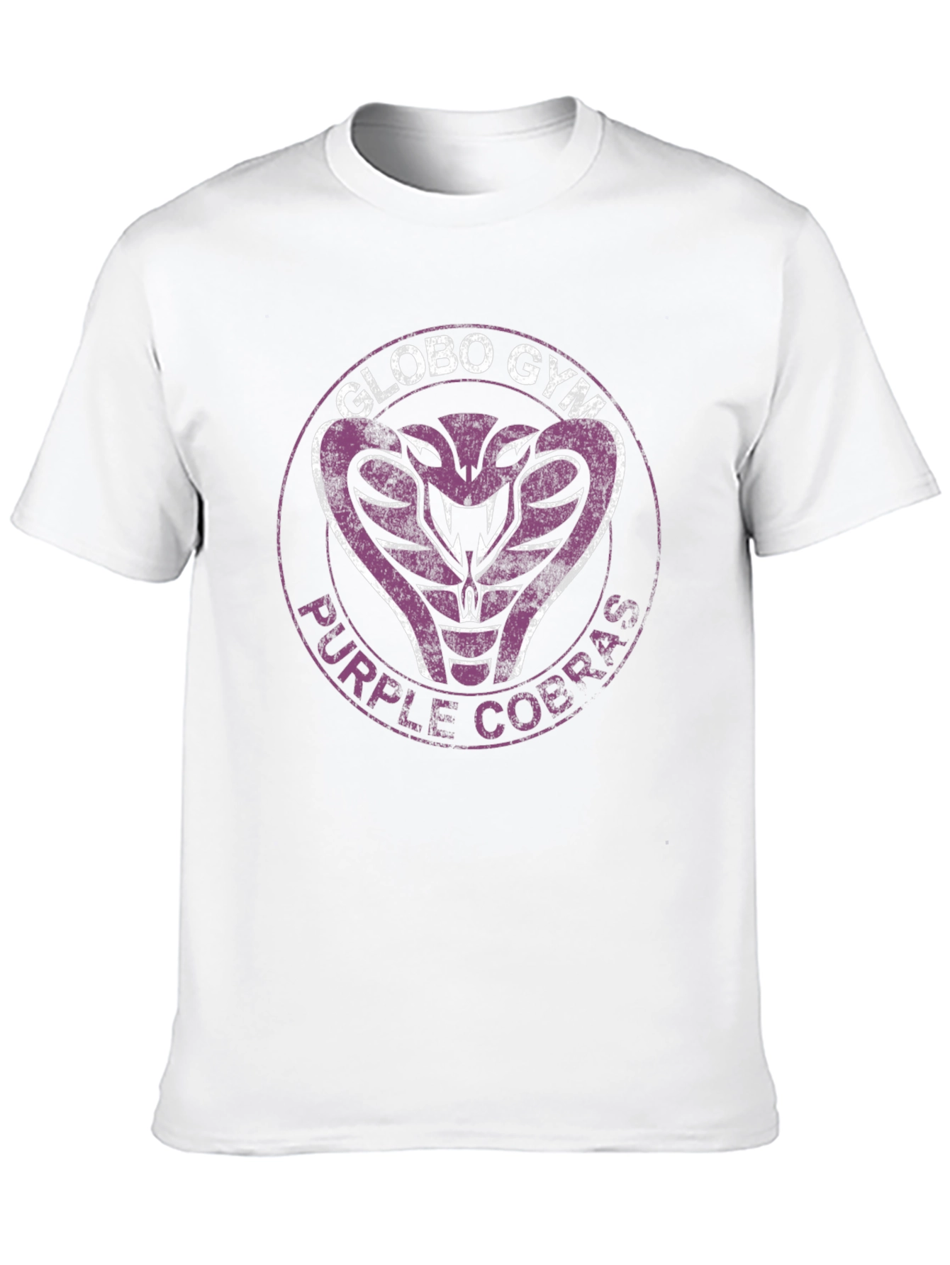 Globo Gym Purple Cobras T-Shirt - Black